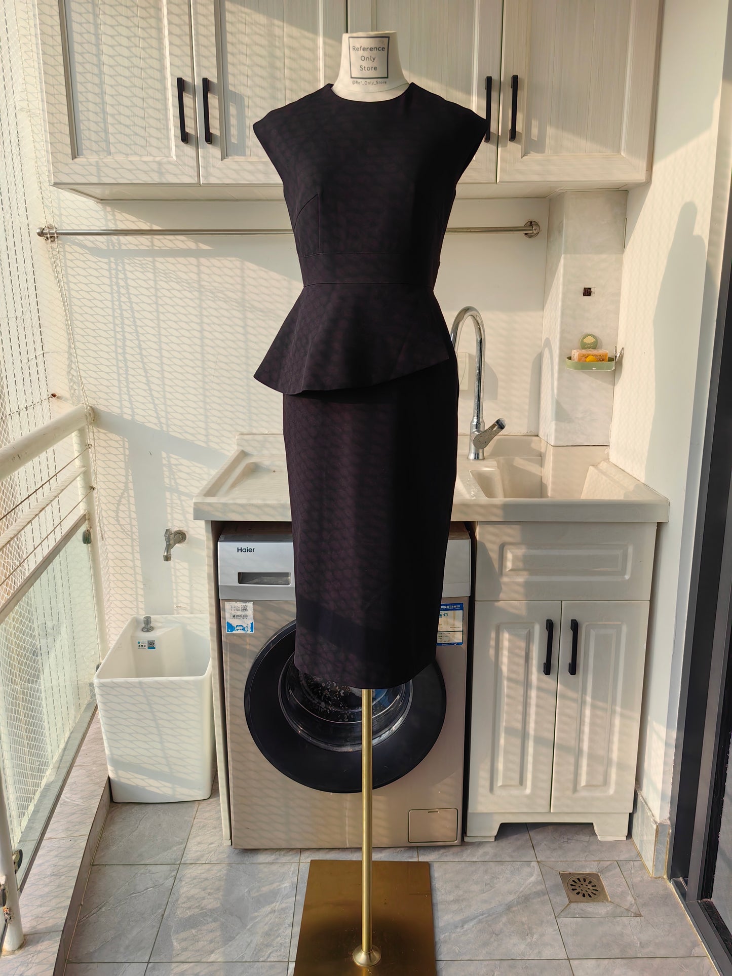 LKB MIA Viscose blend midi dress
