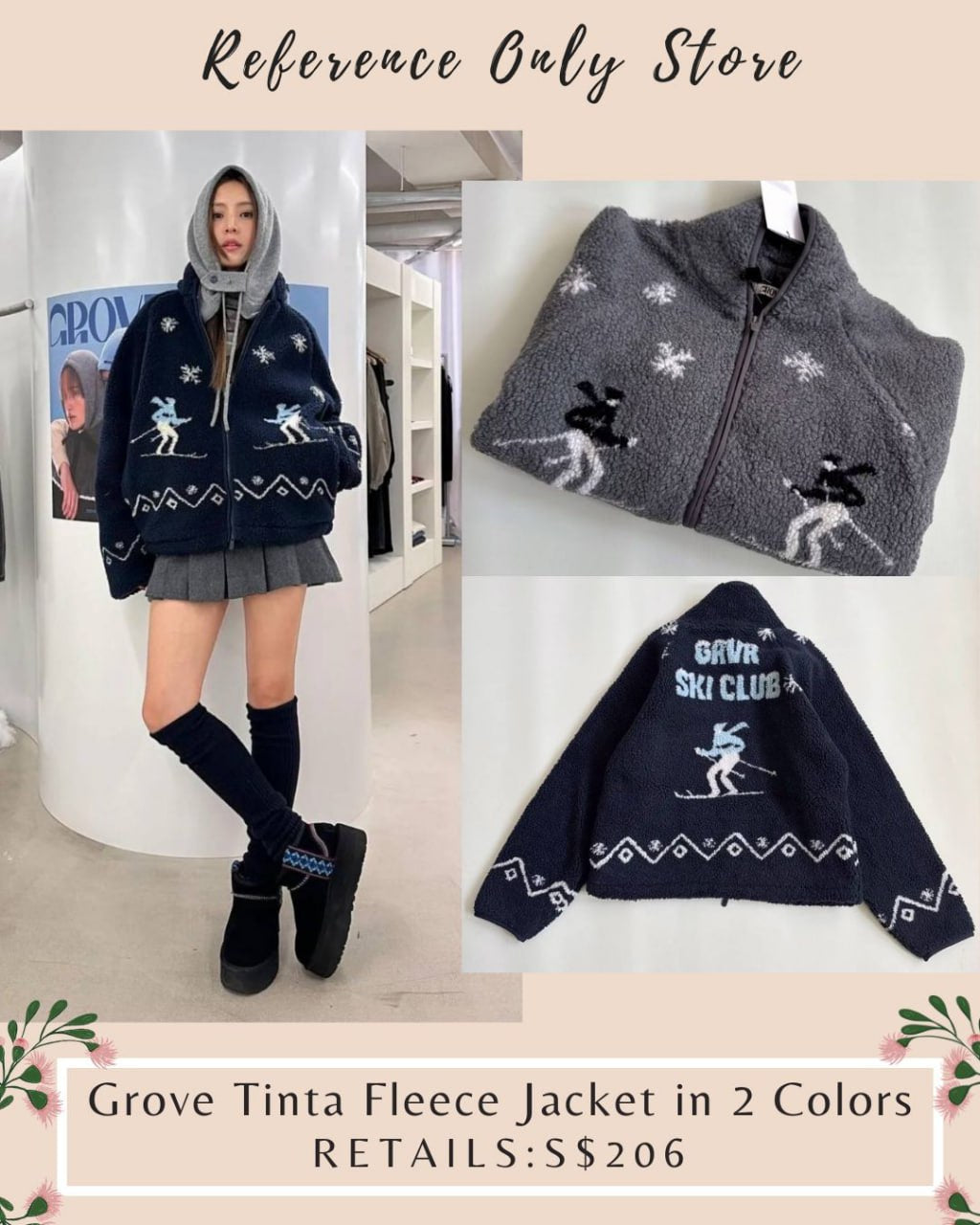 GRV Tinta fleece jacket free size