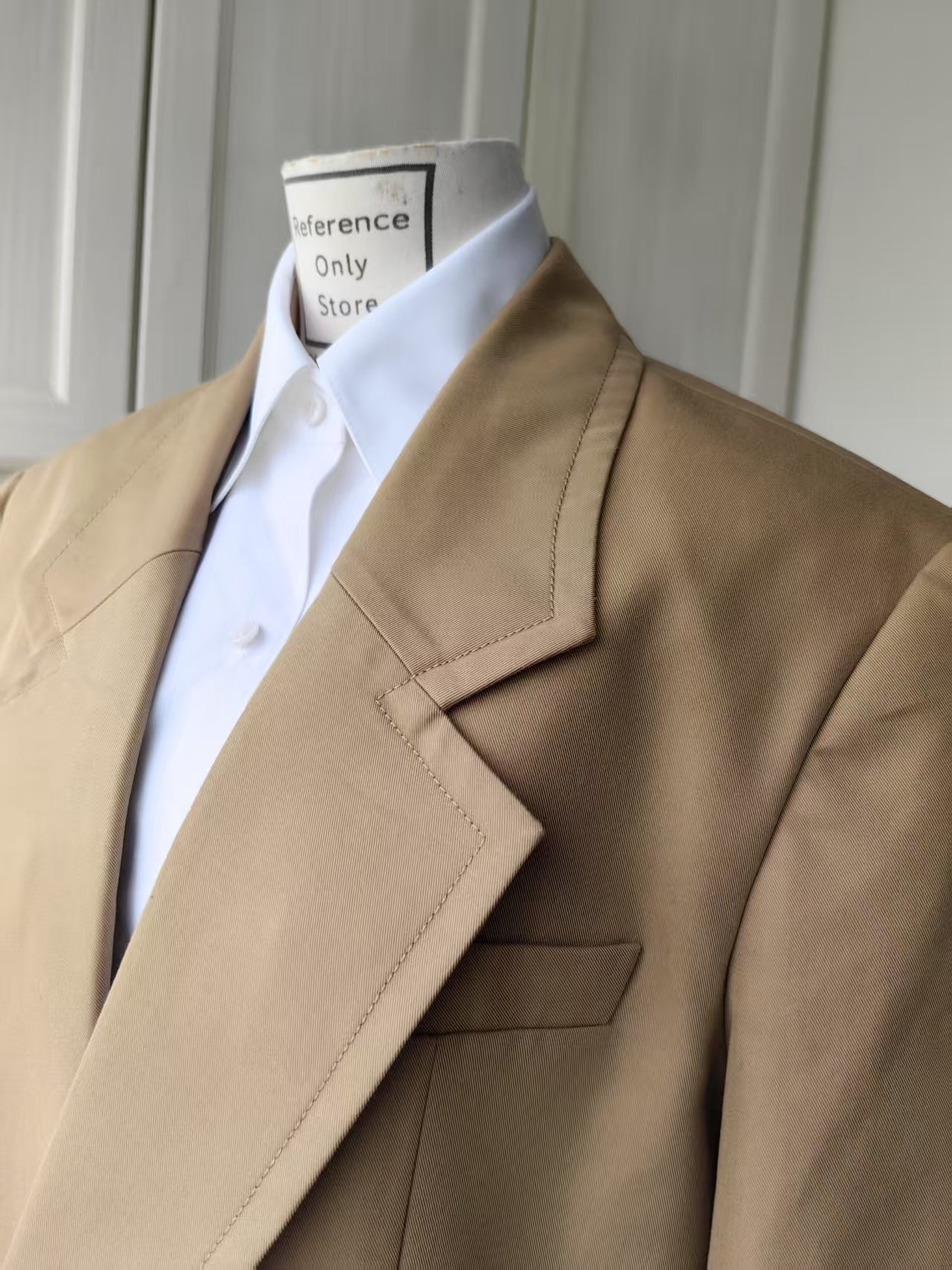 AW Pre styled layered cotton blend blazer