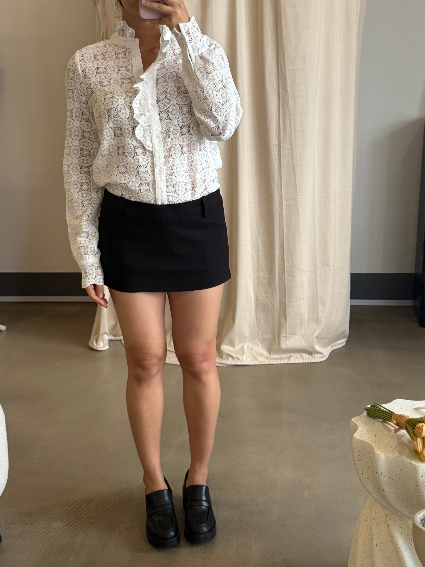 SZ chlo cotton lace shirt