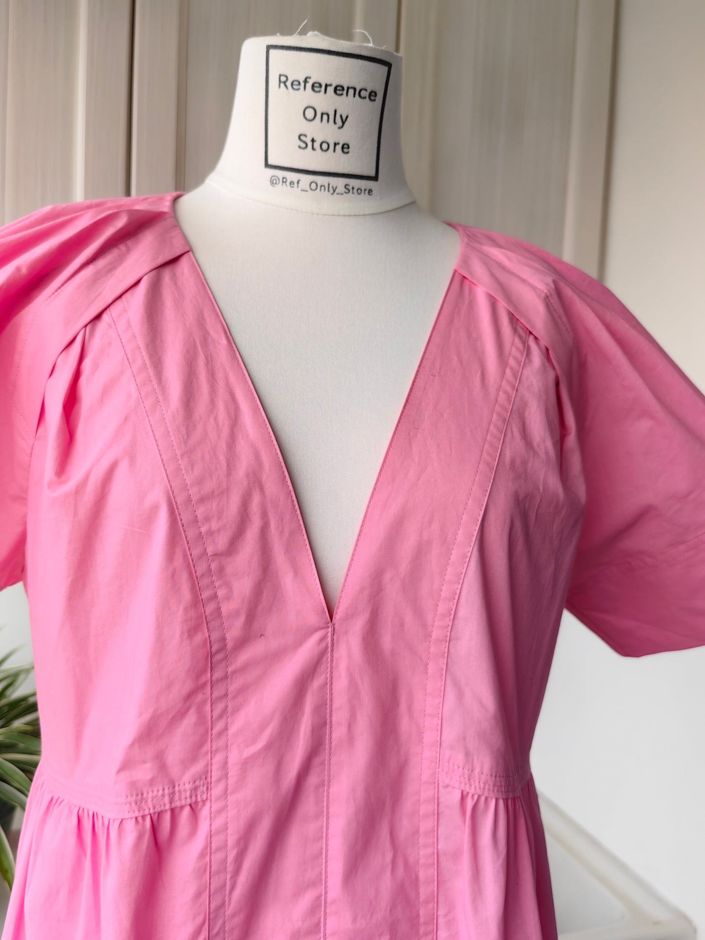 Alc camila cotton tiered mini dress