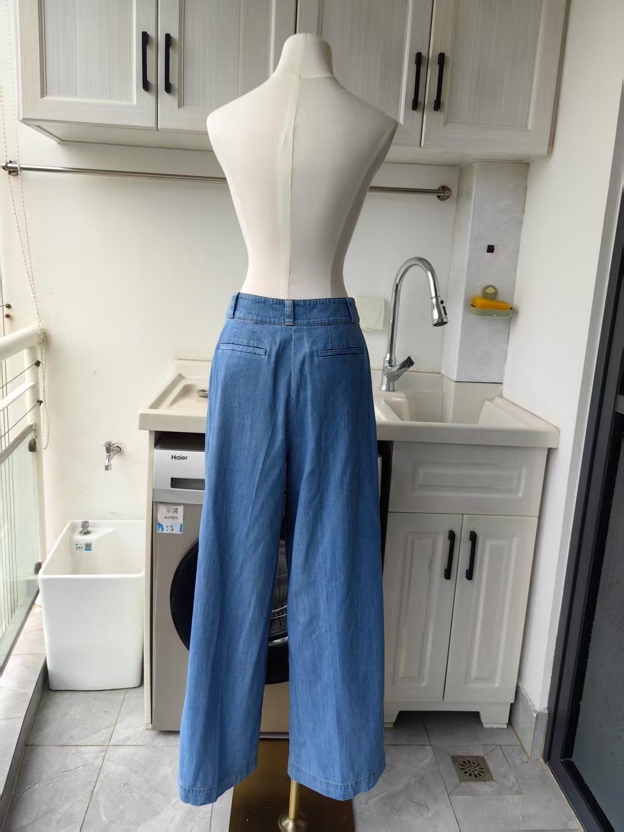 Jk Newport denim cotton trouser and shirt