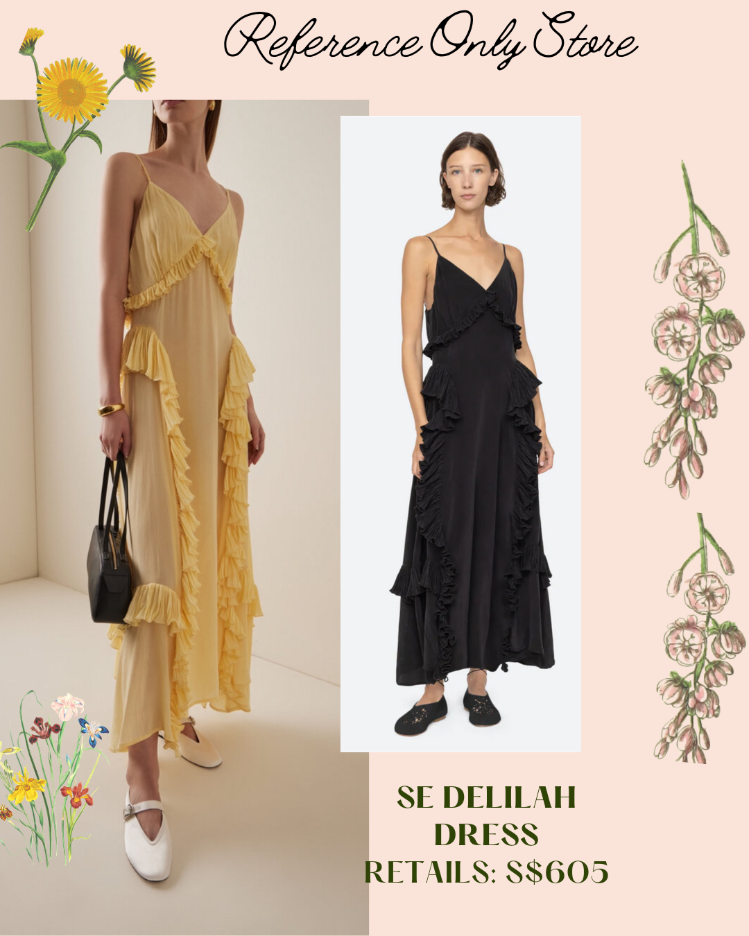 SE Delilah Midi Dress