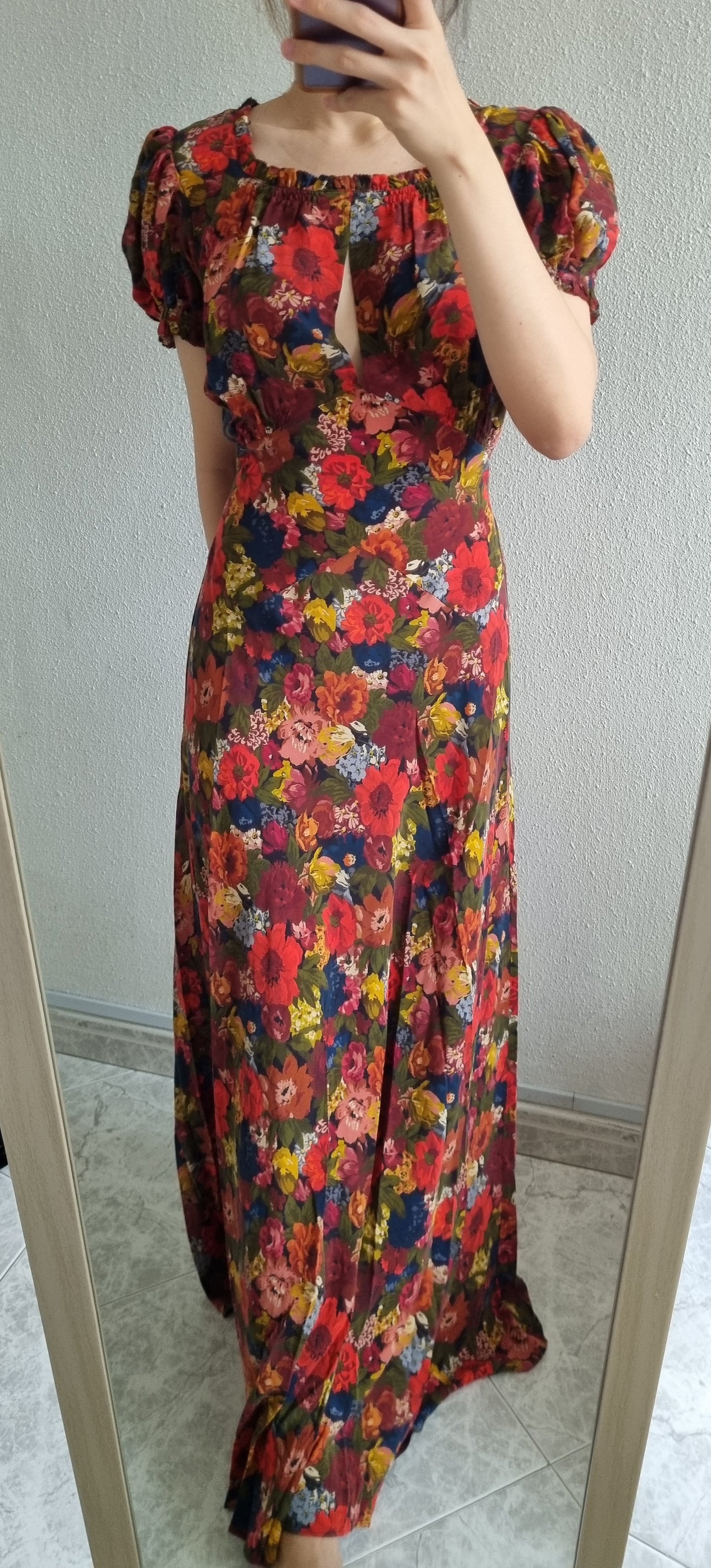 DN Giselle Silk Midi Dress
