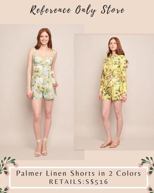 Cc Palmer linen shorts