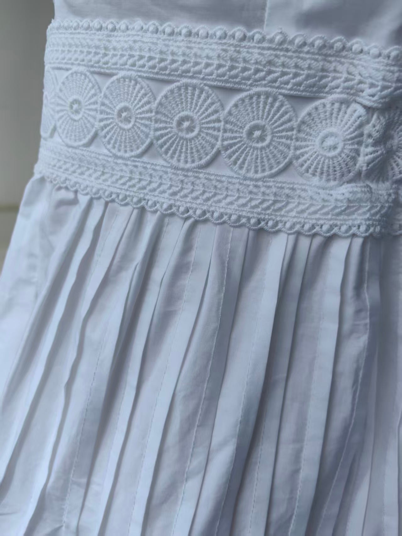 CC Waldorf cotton mini dress ivory