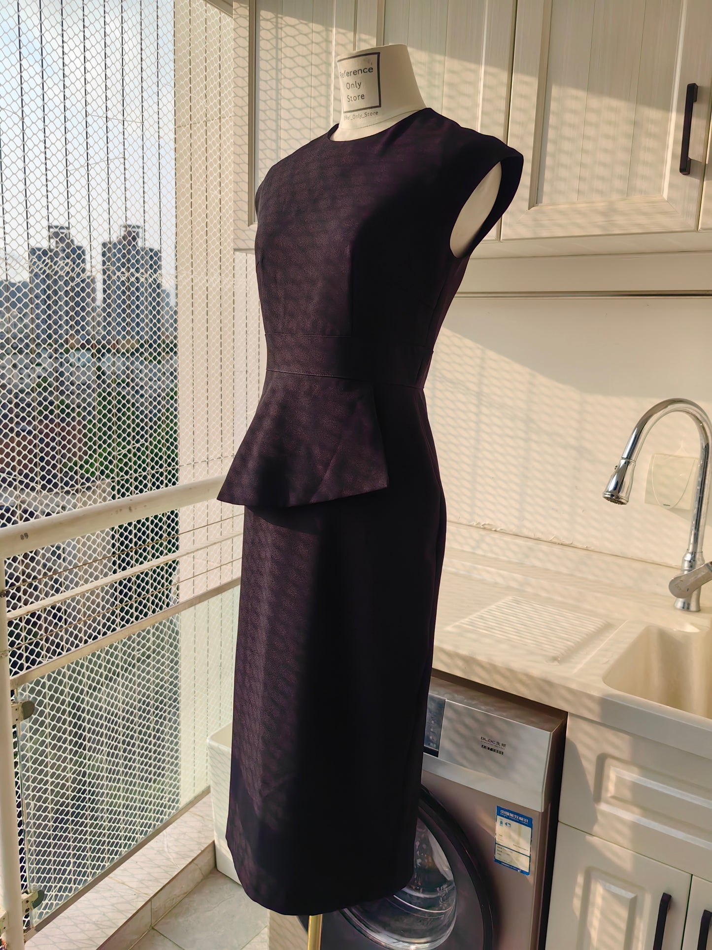 LKB MIA Viscose blend midi dress