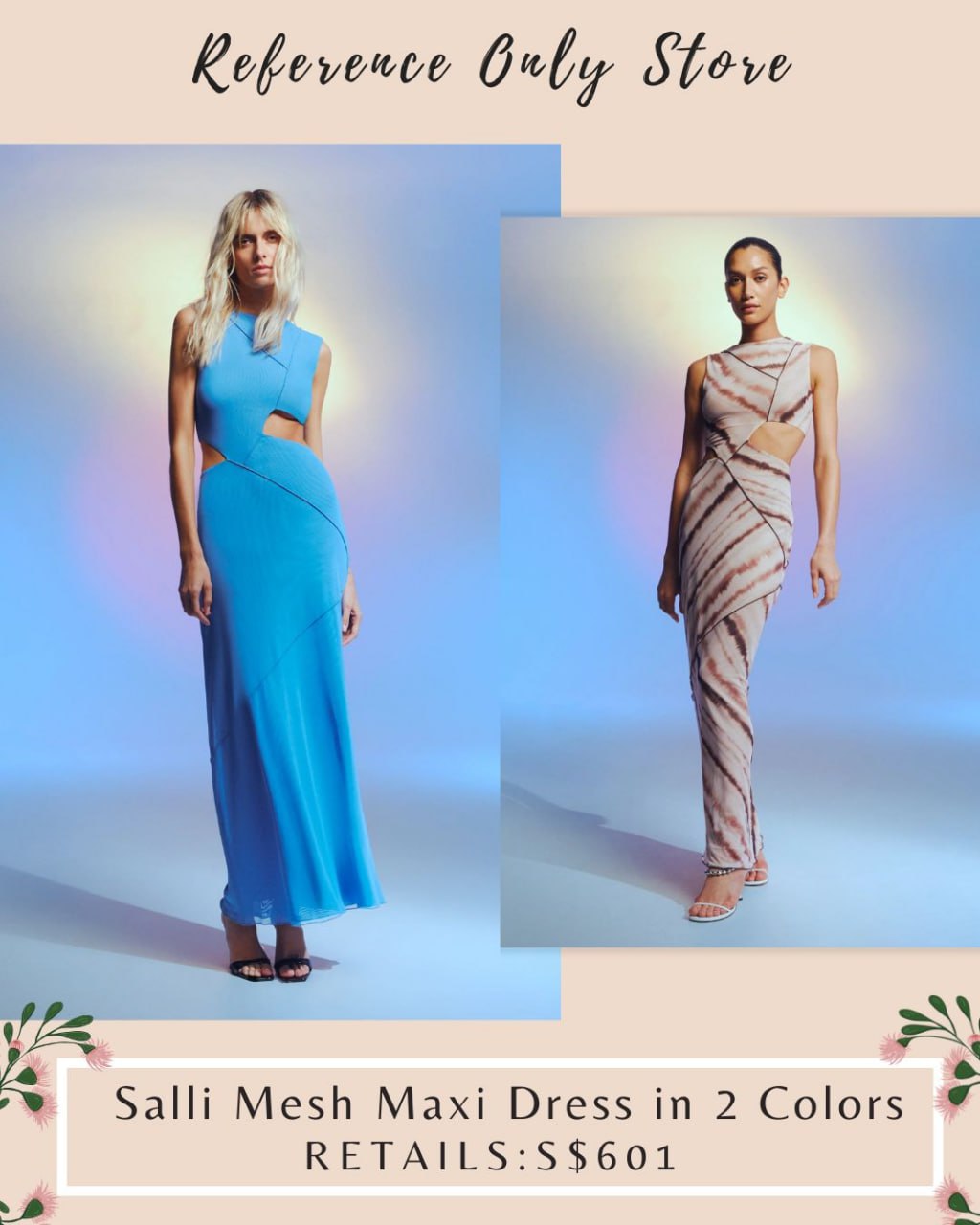 MS Salli maxi dress