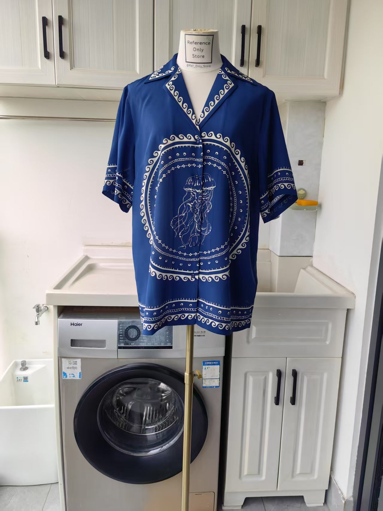 AM Oceane silk shirt & pants