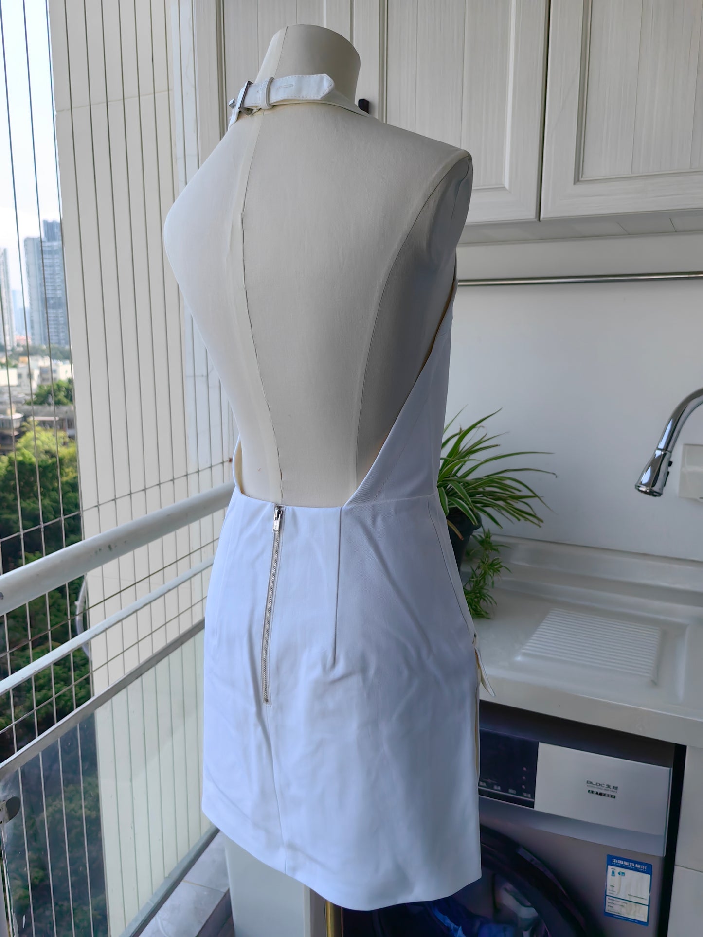 DL Apron Cargo Mini Cargo Dress