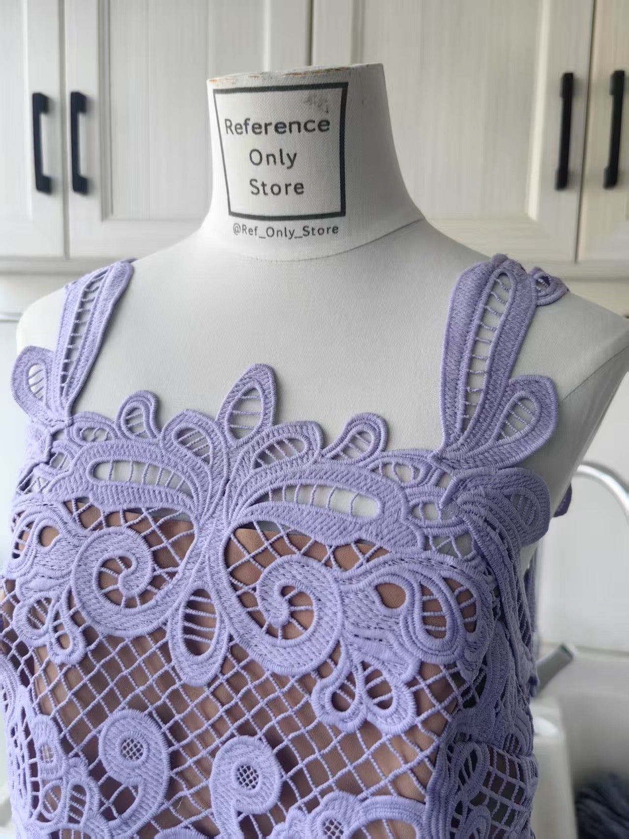 SP Guipure Lace Mini Dress