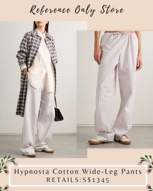 TR Hypnosta cotton Wide leg pants