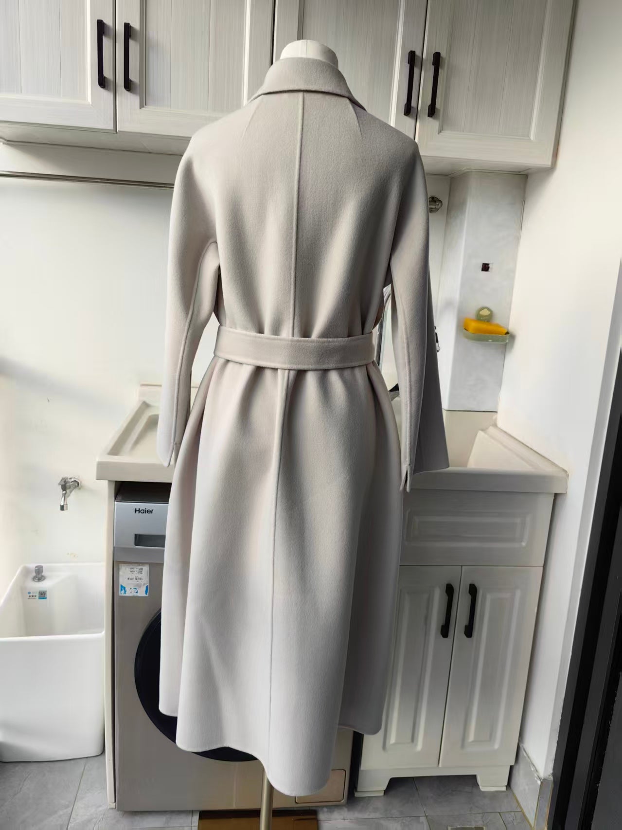 MM Esturia wool broadcloth midi coat in 3 colors