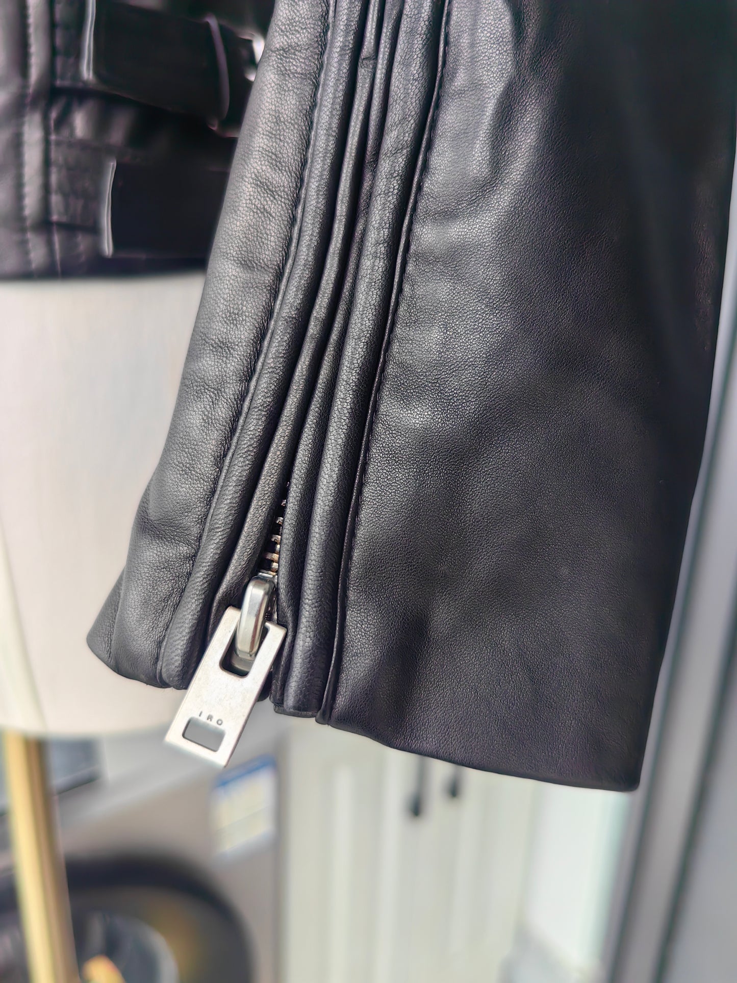 IR Newhan Leather Jacket in Black