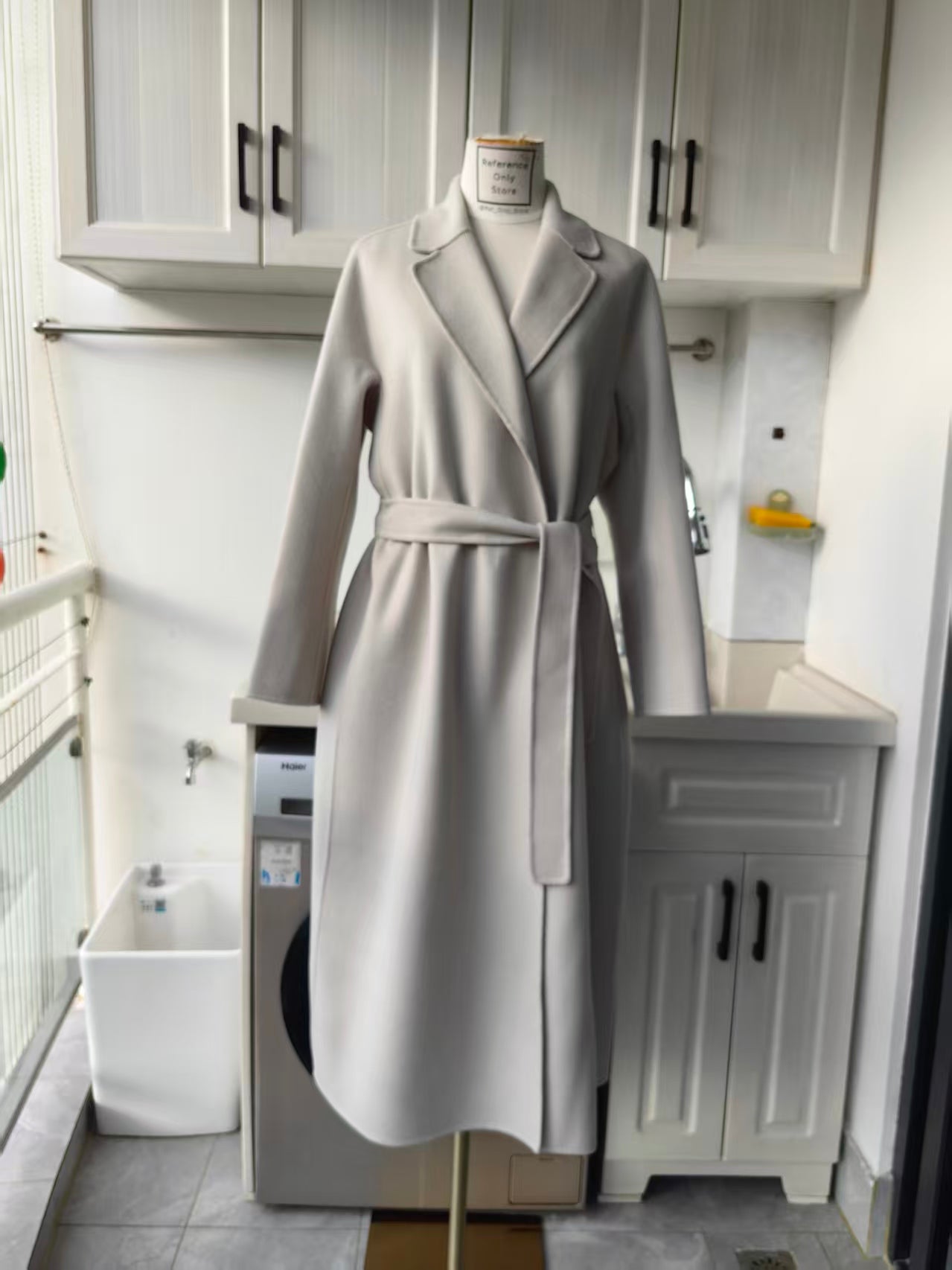MM Esturia wool broadcloth midi coat in 3 colors
