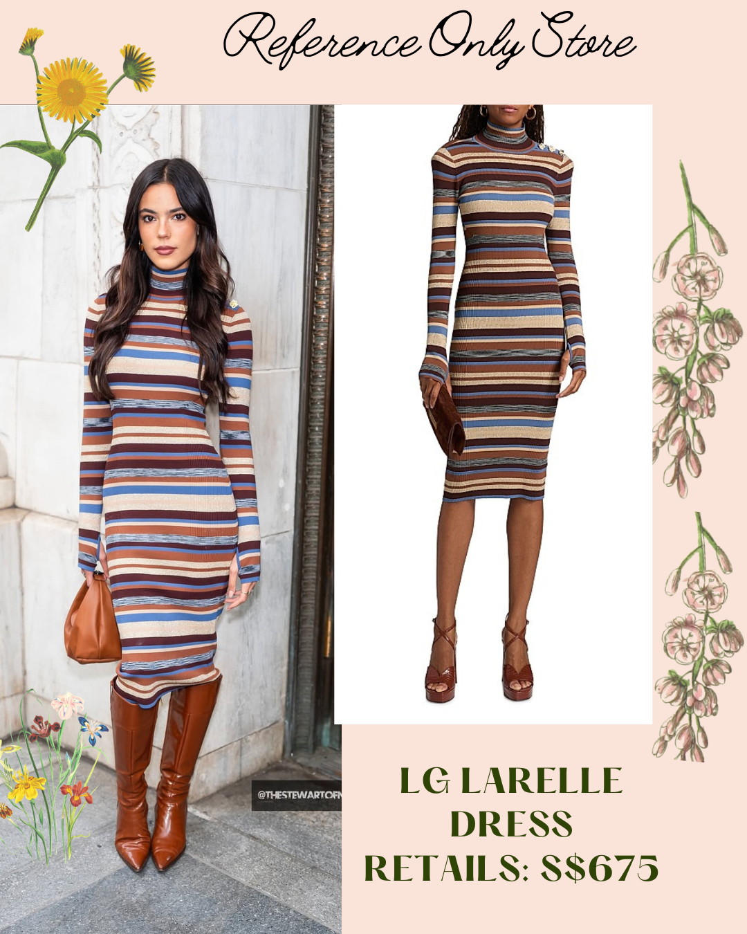 LG Larelle midi knit dress