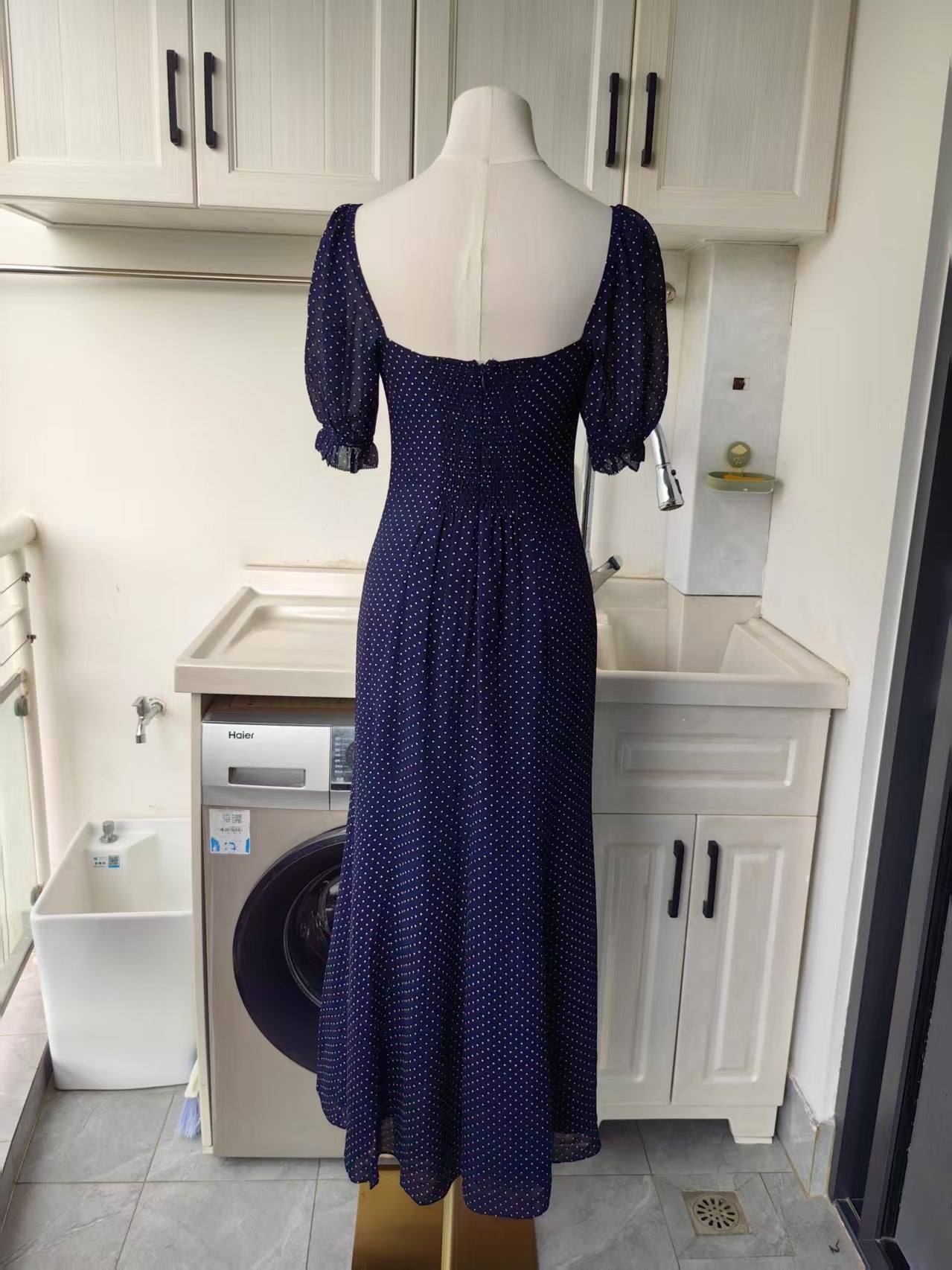 Ref Gloria viscose midi dress in 2 colors