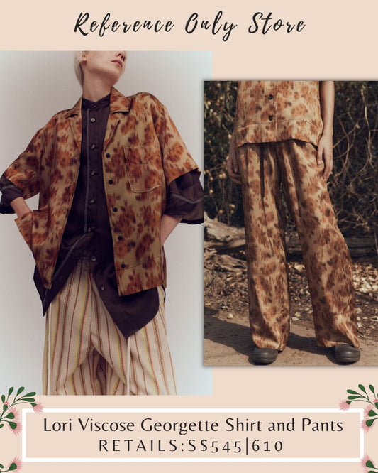 LM Lori Viscose Georgette Shirt & Pants
