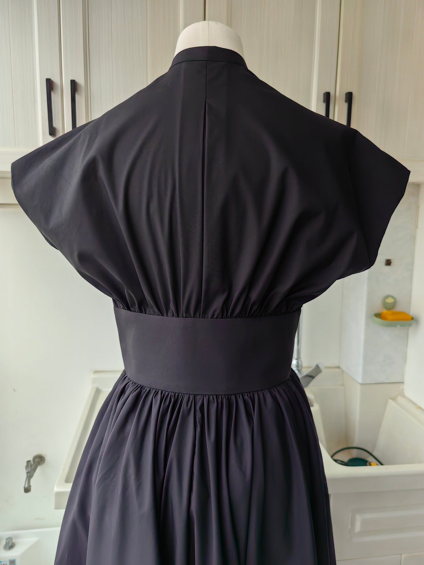 ALX Jaden cotton - viscose midi dress