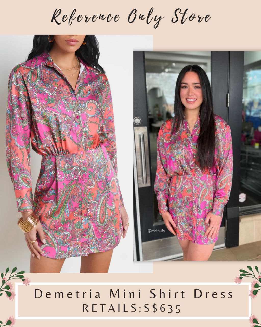 LG Demetria Mini Shirt Dress