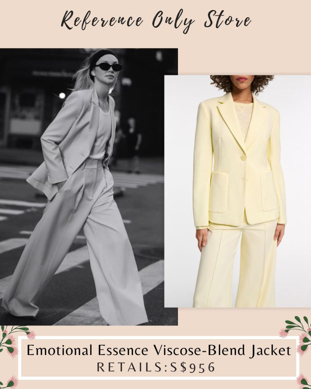 DS Emotional Essence viscose blend jacket