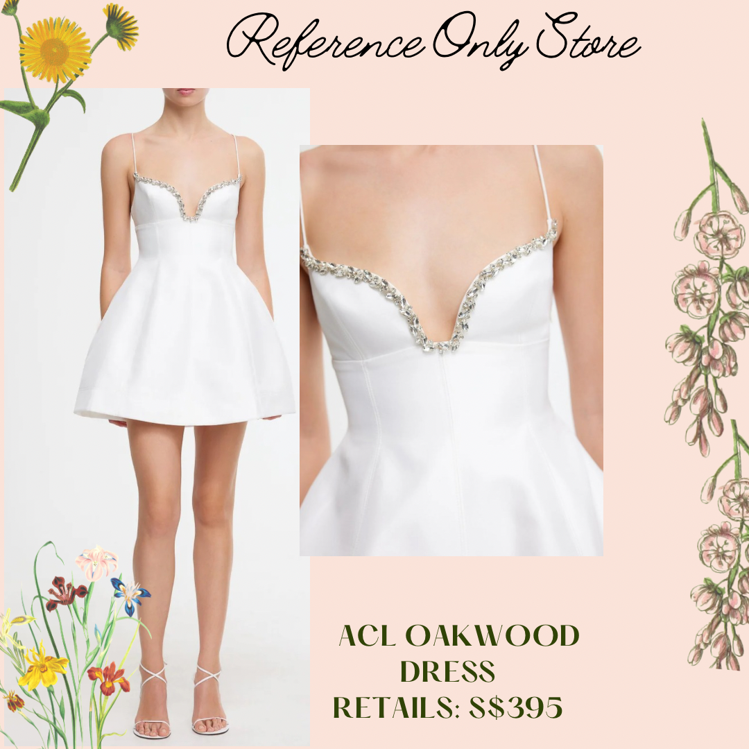 Acl Oakwood Mini White Dress