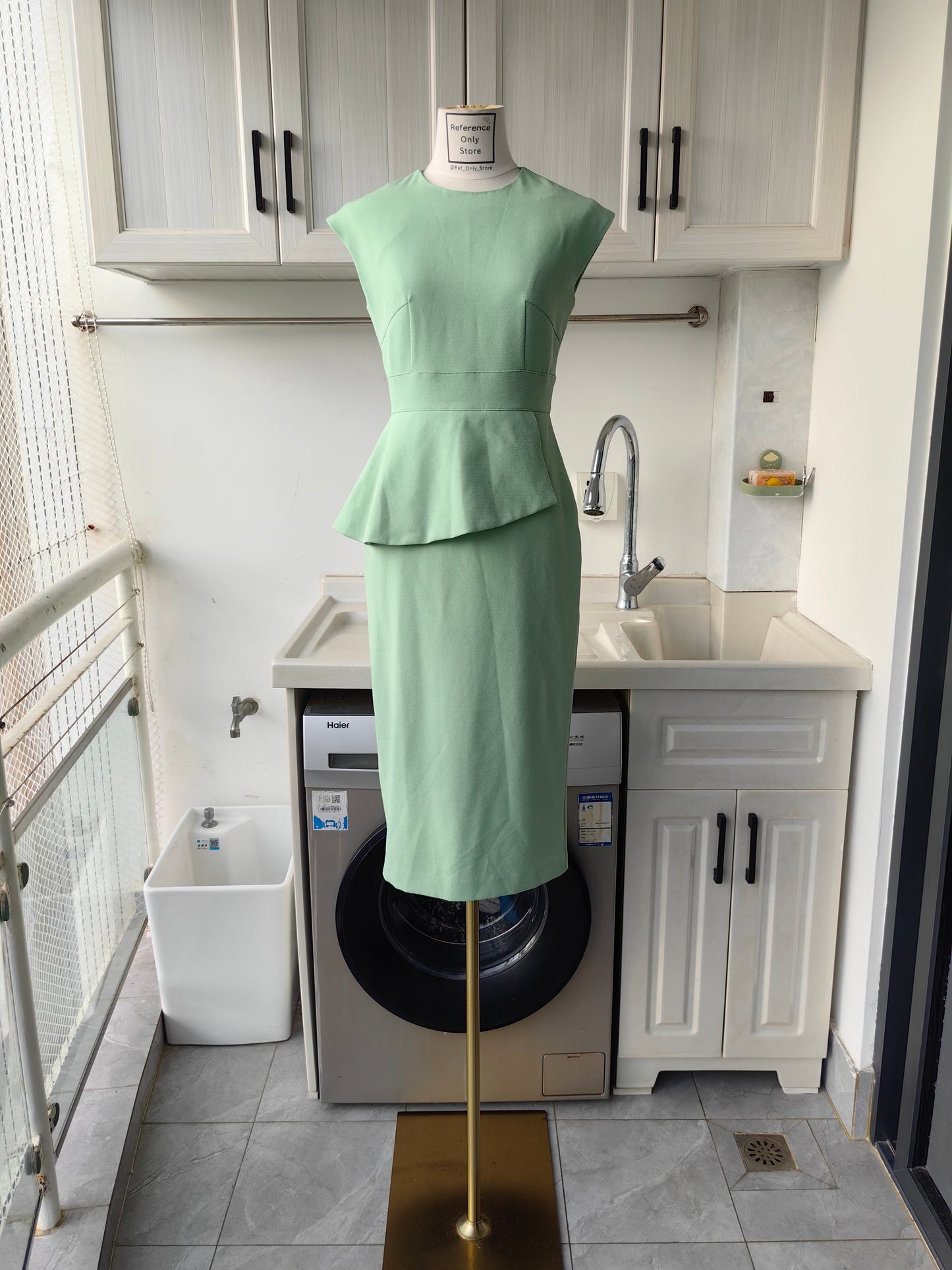 LKB MIA Viscose blend midi dress