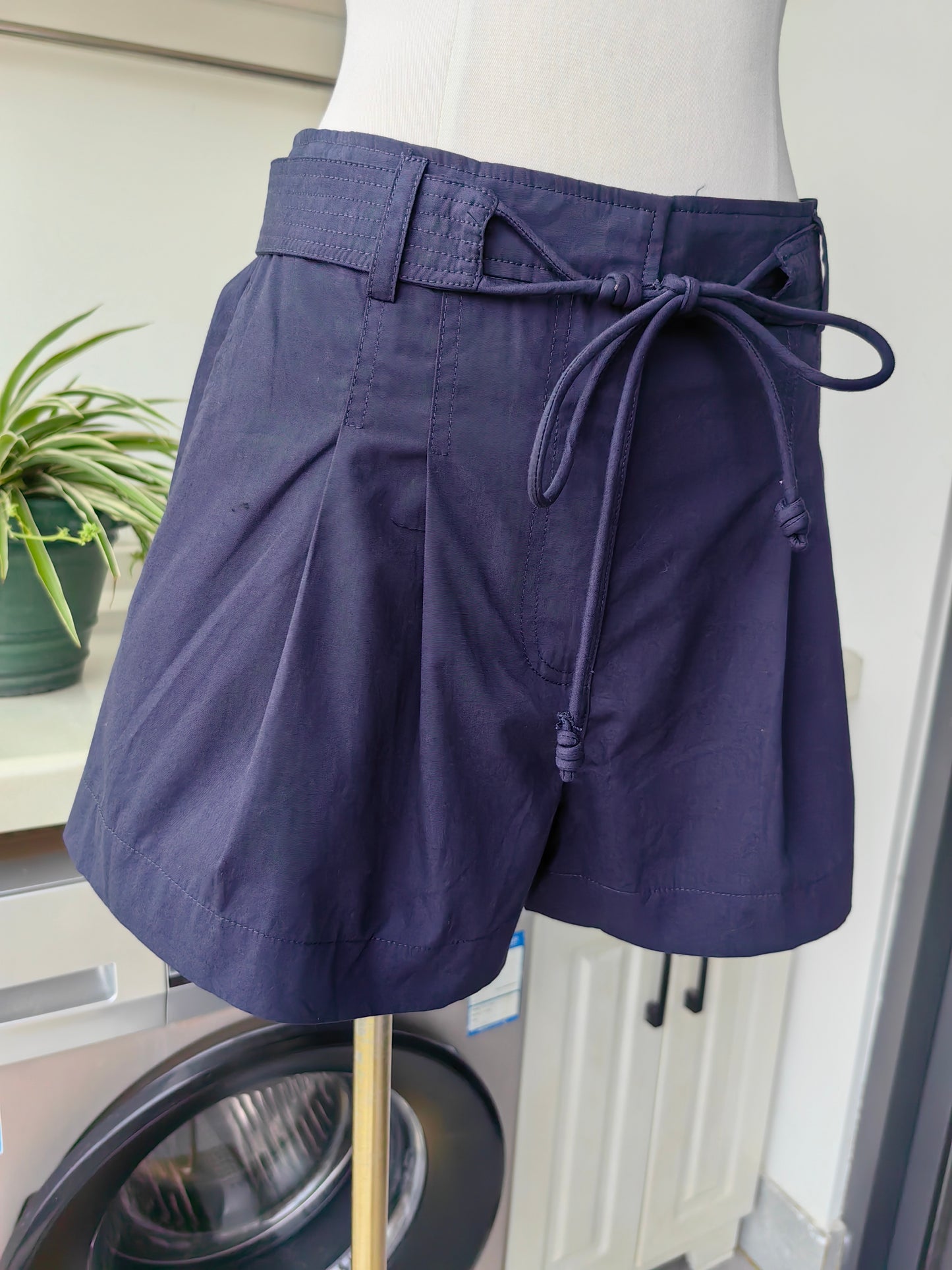 UJ Iris Cotton Belted Shorts in 3 colors