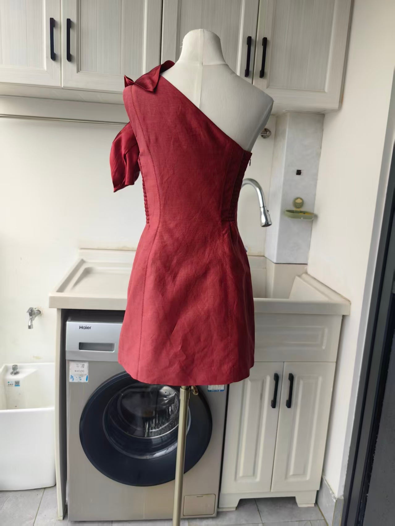 AJ Isla linen mini dress