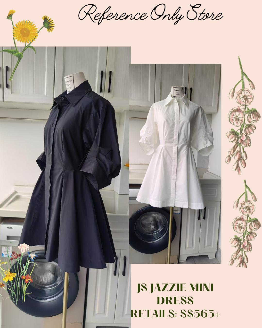 JS Jazzie Shirt Mini Dress