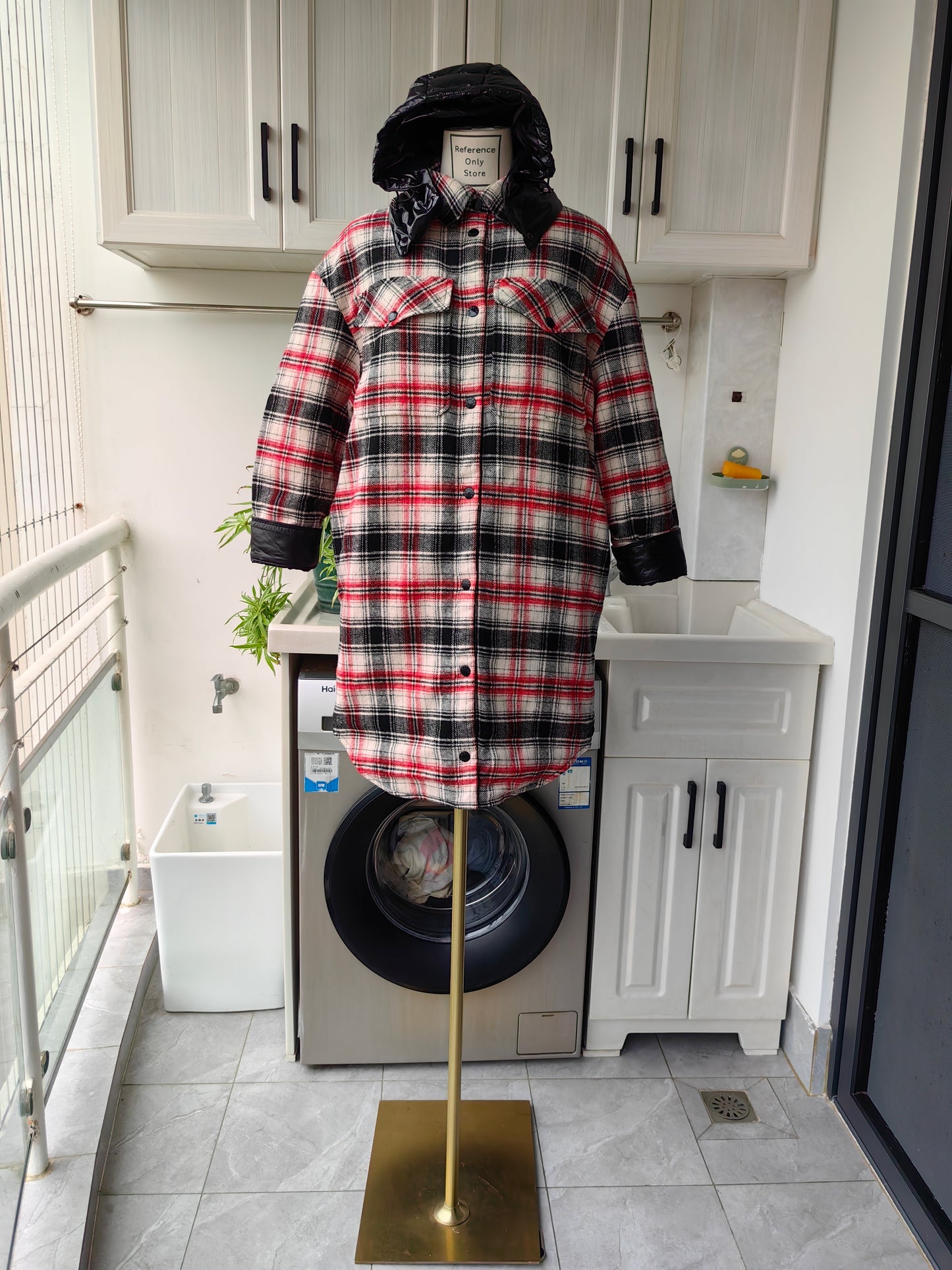 MC Camcia Plaid Shirt Jacket