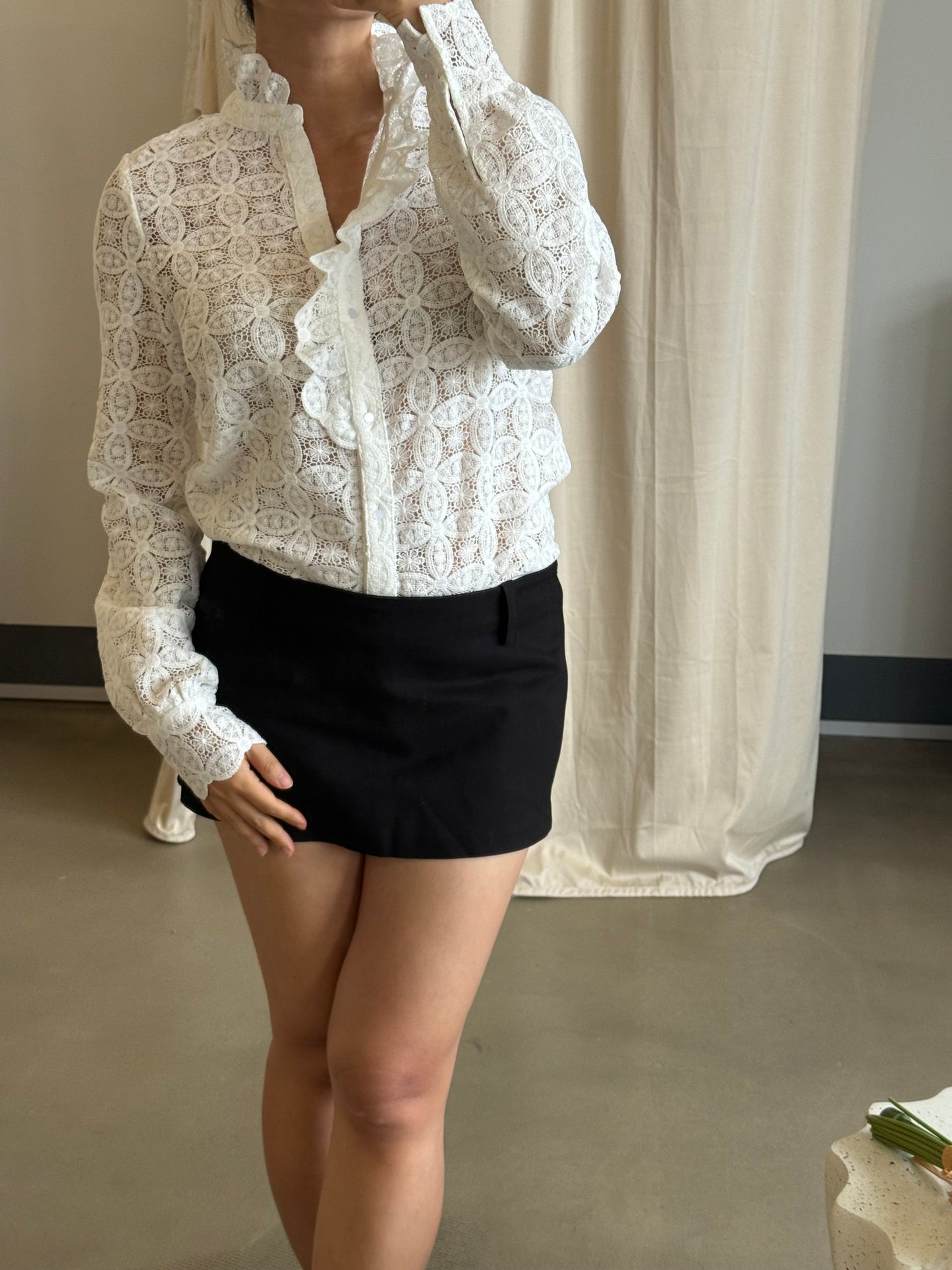 SZ chlo cotton lace shirt