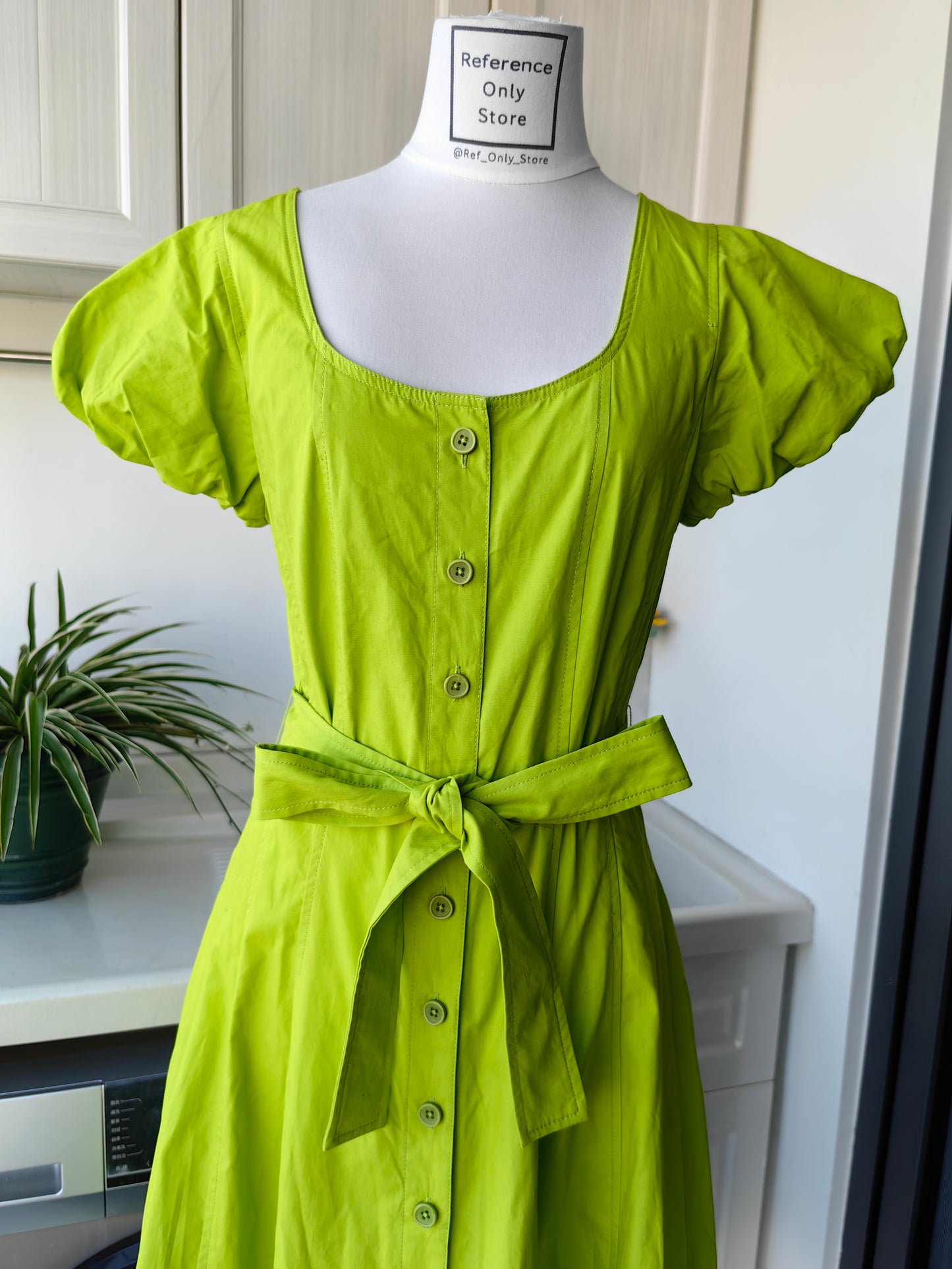 UJ Rhea Belted Midi Dress in 2 colors