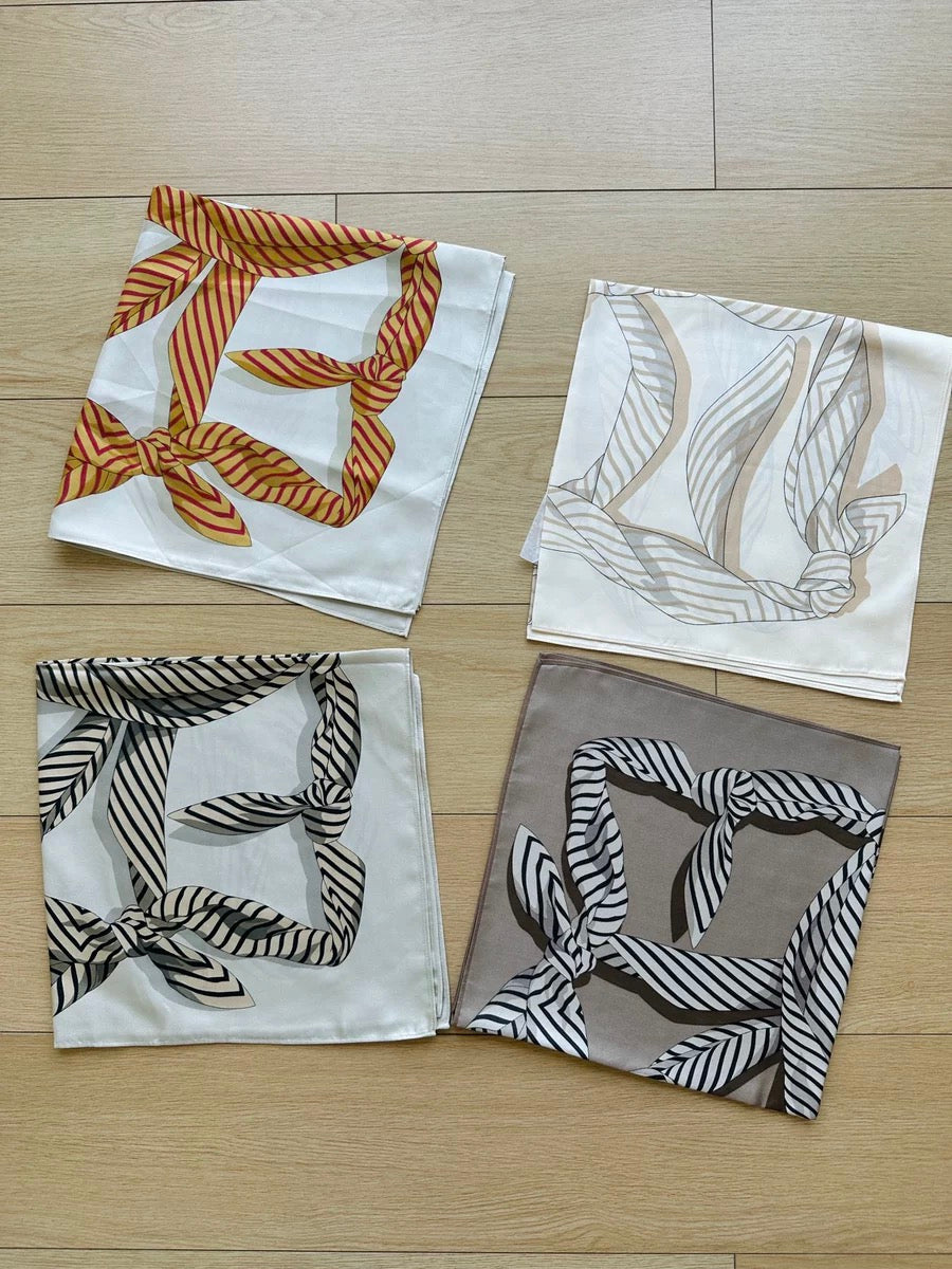 Tot mulberry silk scarf in 5 colors