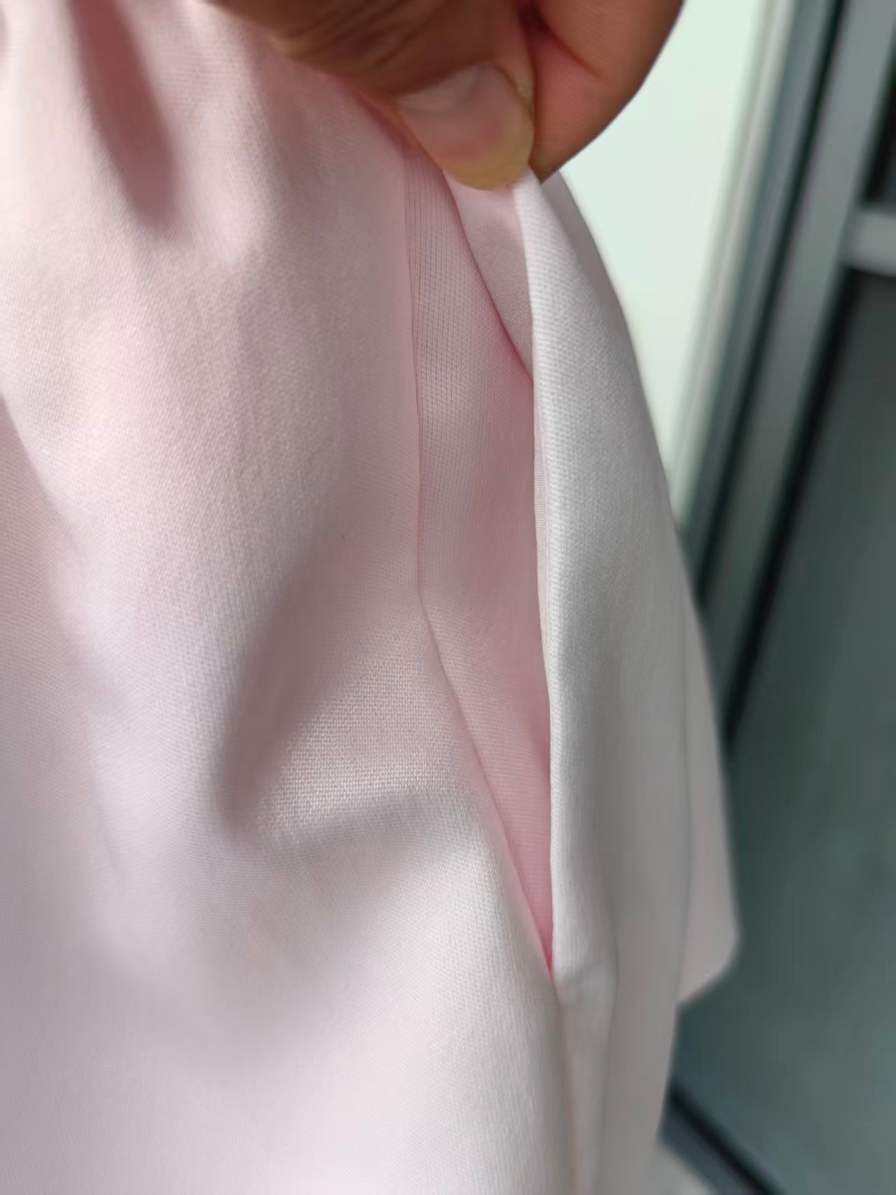 SP Pink Taffeta flower mini dress