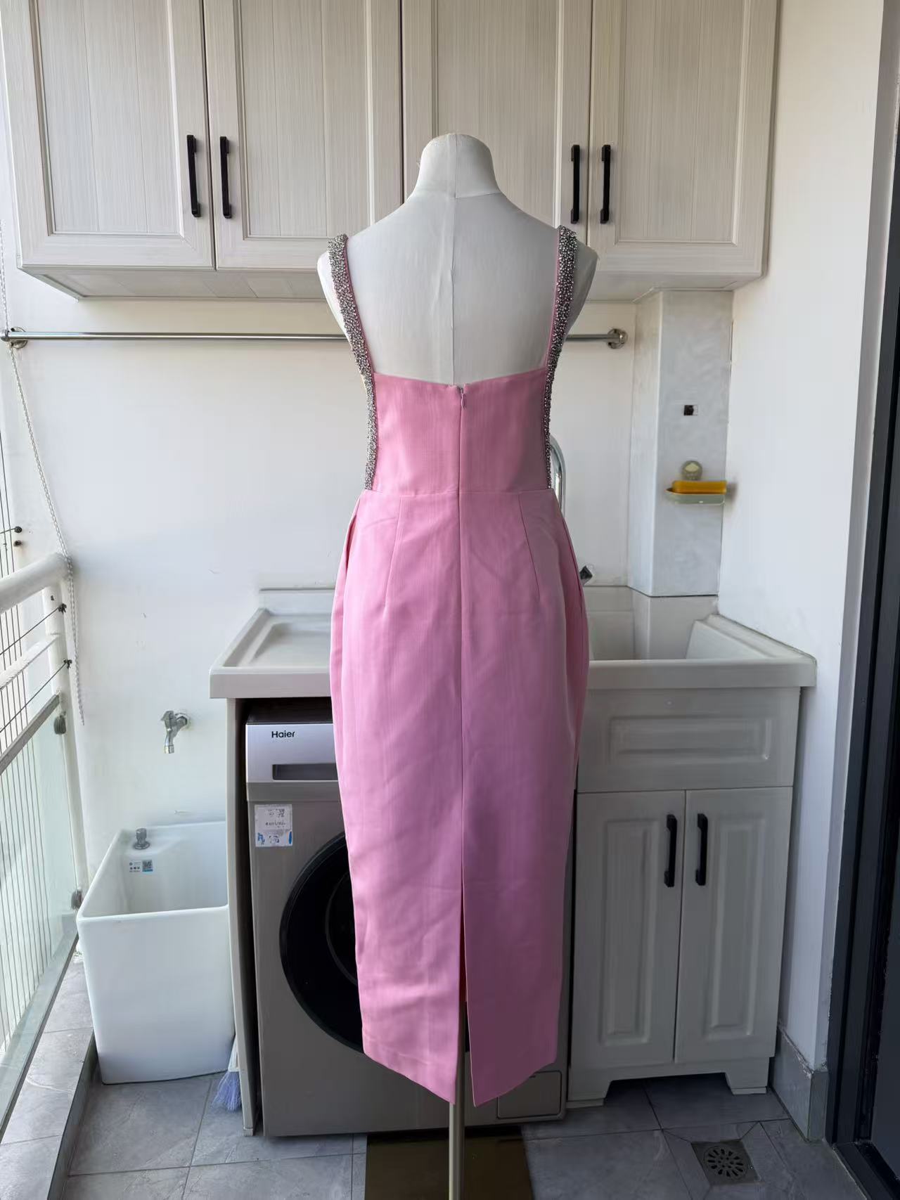 RV Amaro tulip midi dress