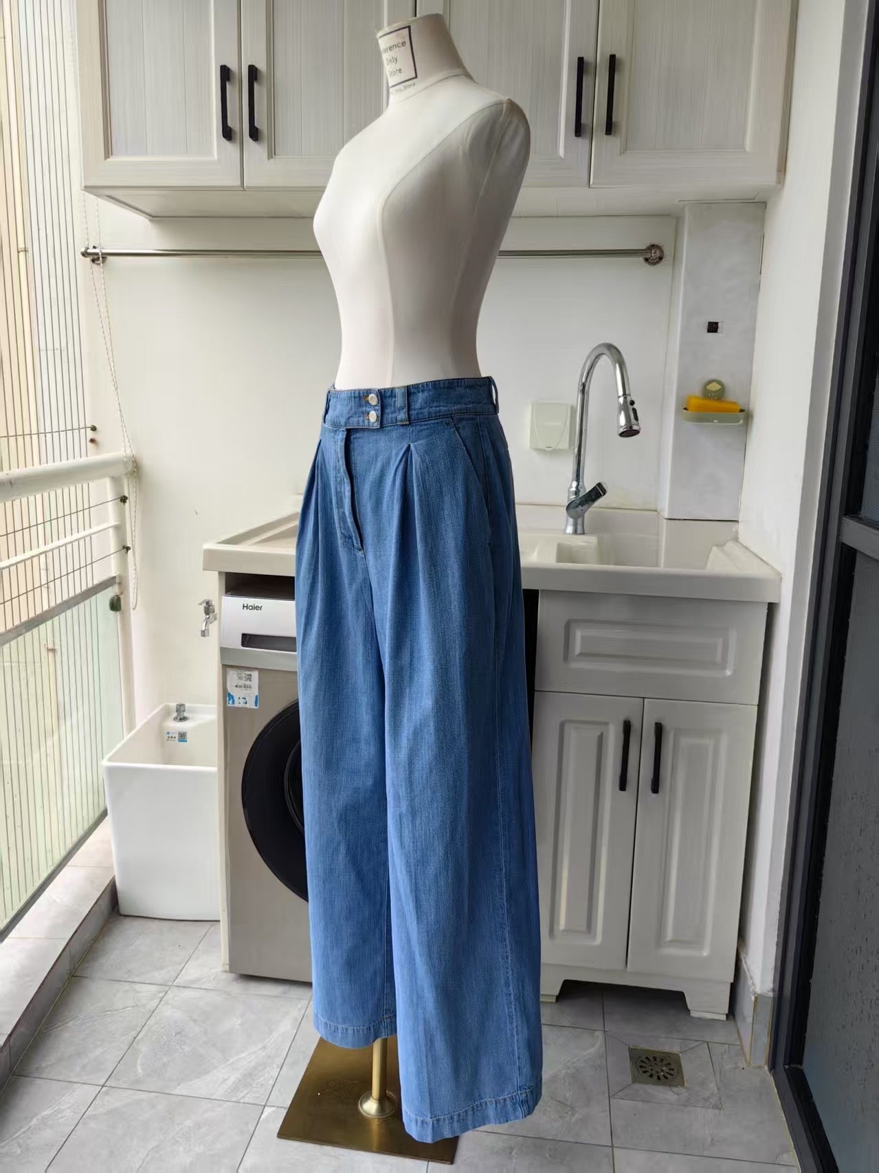 Jk Newport denim cotton trouser and shirt
