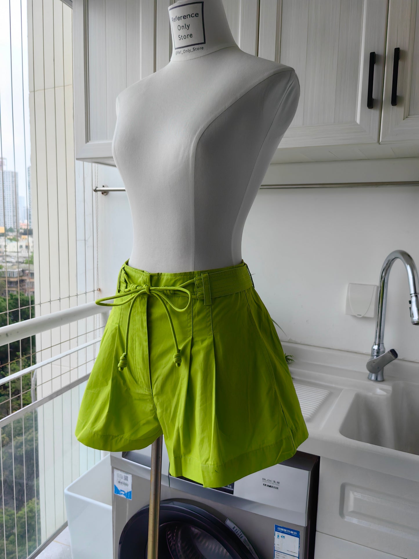 UJ Iris Cotton Belted Shorts in 3 colors