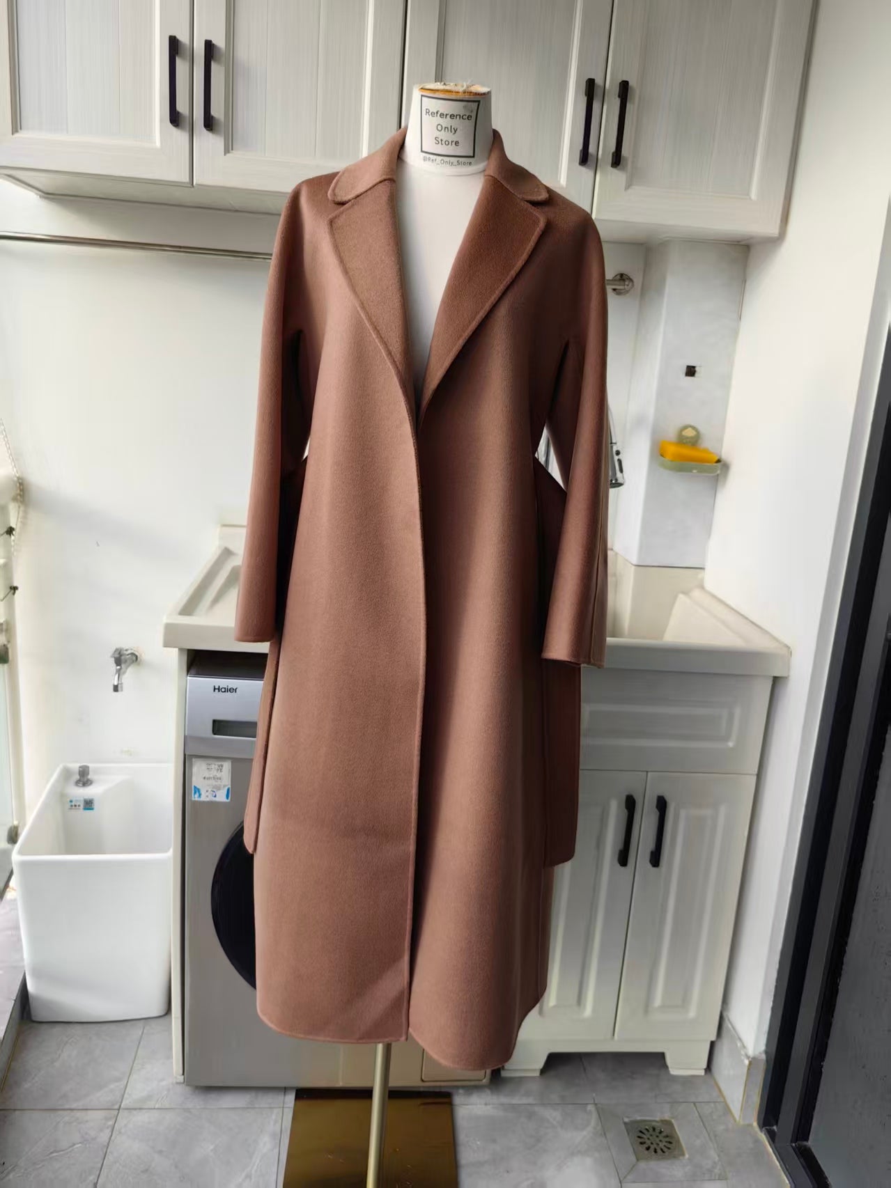 MM Esturia wool broadcloth midi coat in 3 colors
