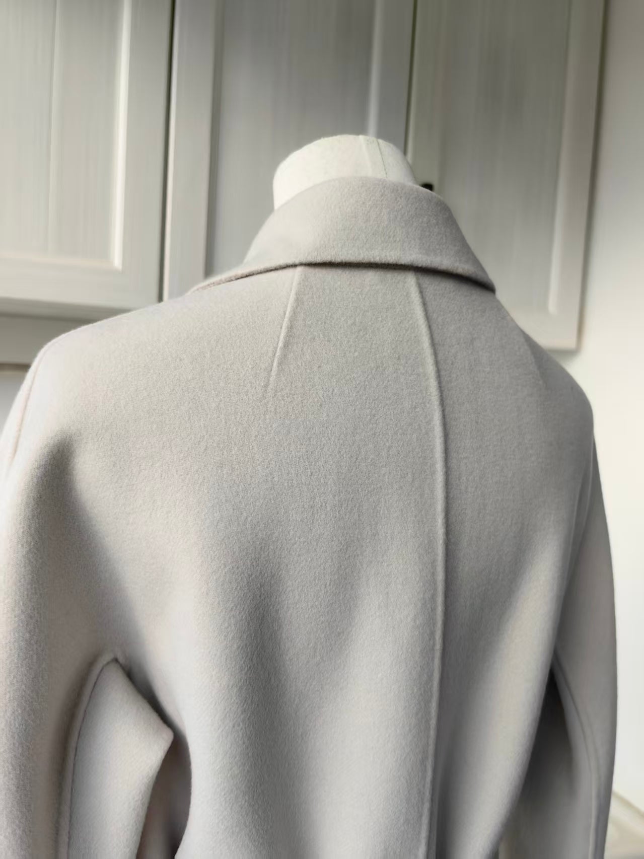 MM Esturia wool broadcloth midi coat in 3 colors
