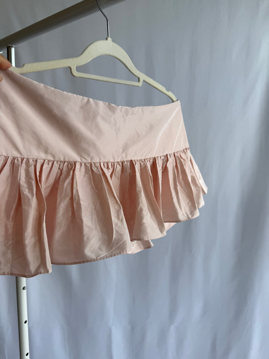 mp taffeta mini skort