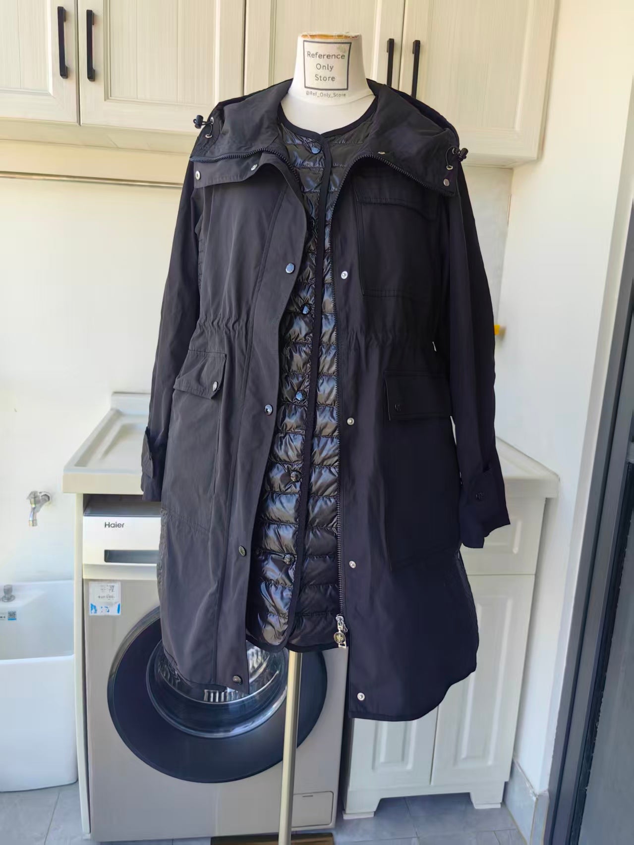 MC Meudon 3-in-1 hooded down jacket in 2 colors