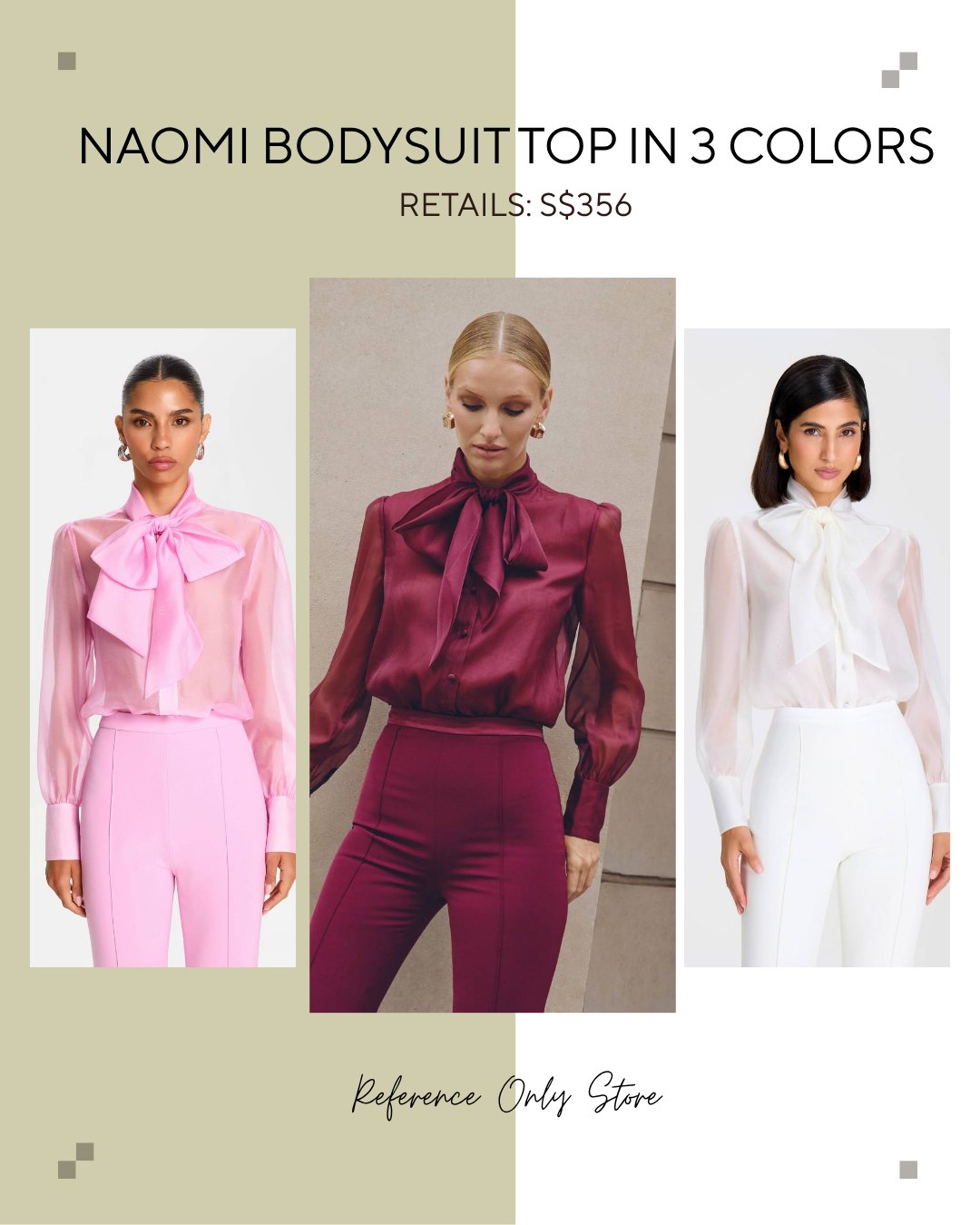 NM Naomi bodysuit in 3 colors