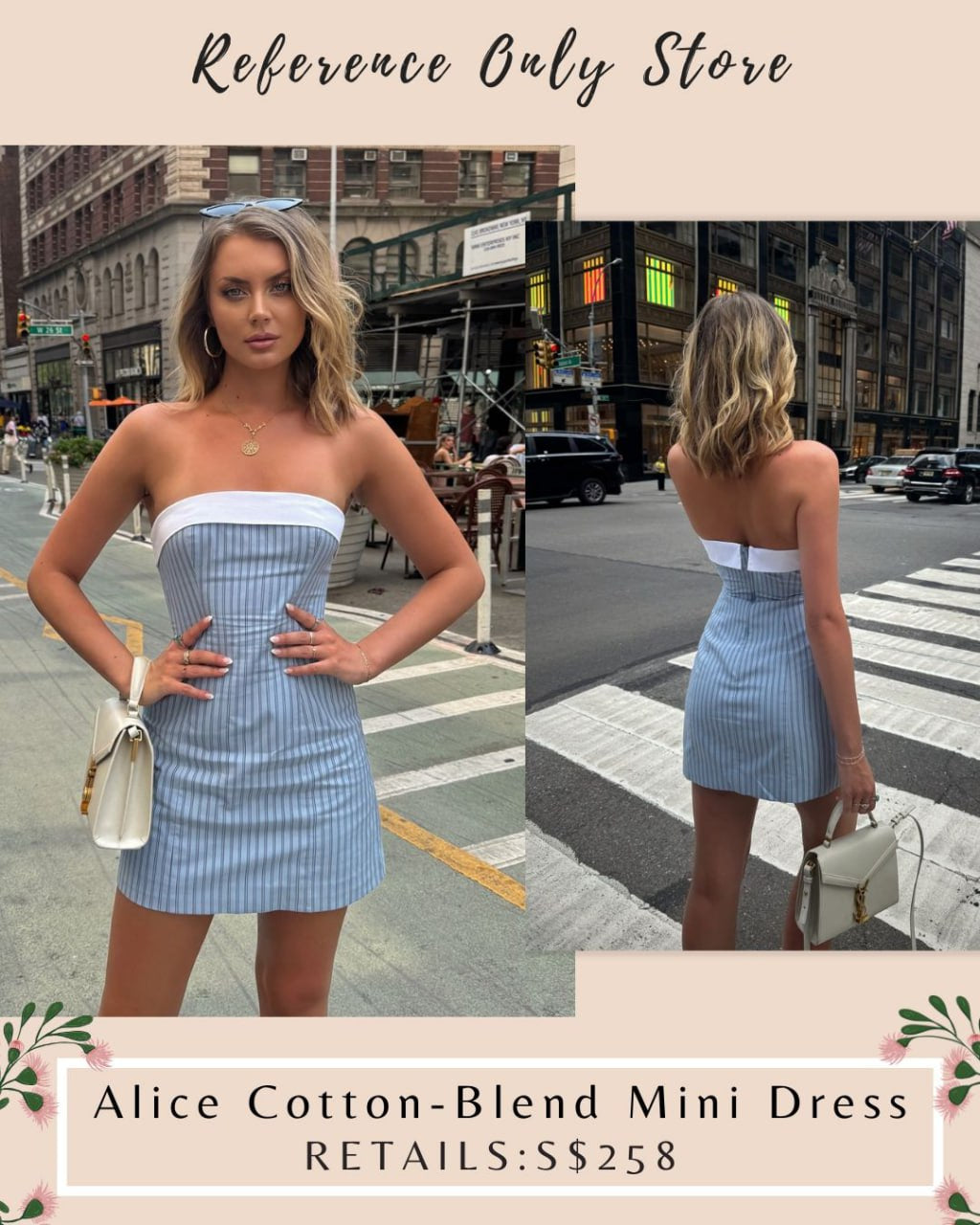 LF Alice mini tube dress