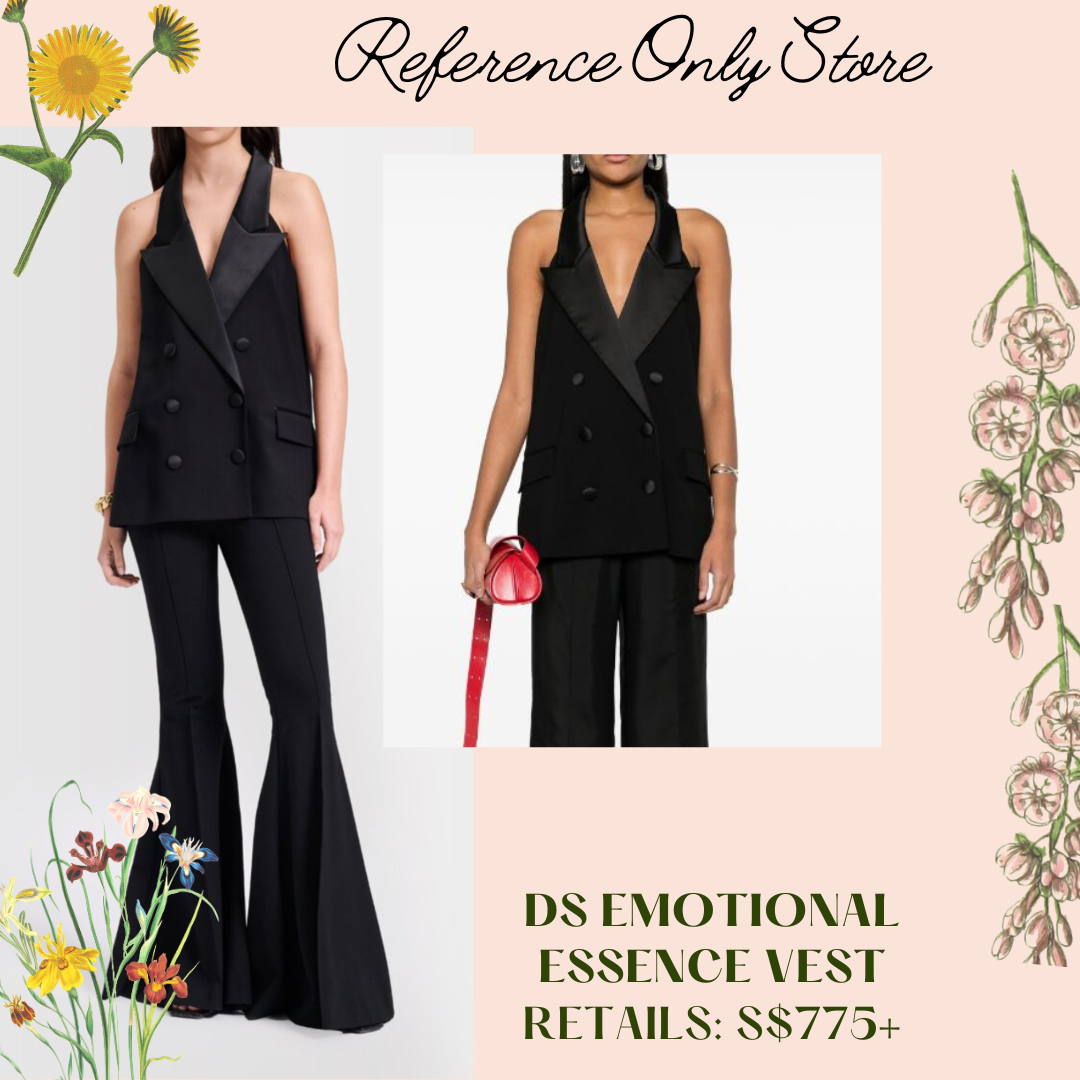 DS Emotional Essence Tuxedo Vest
