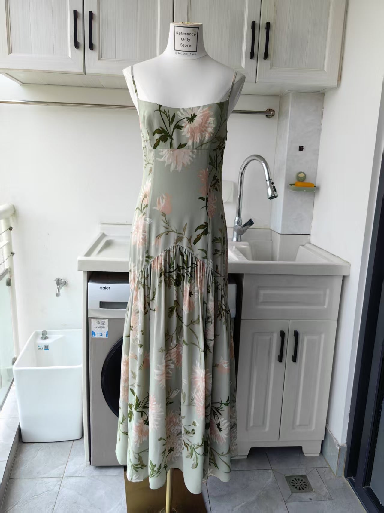 Ref Catana midi viscose dress