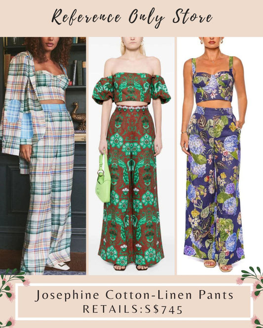 Cc Josephine Cotton Linen Pants