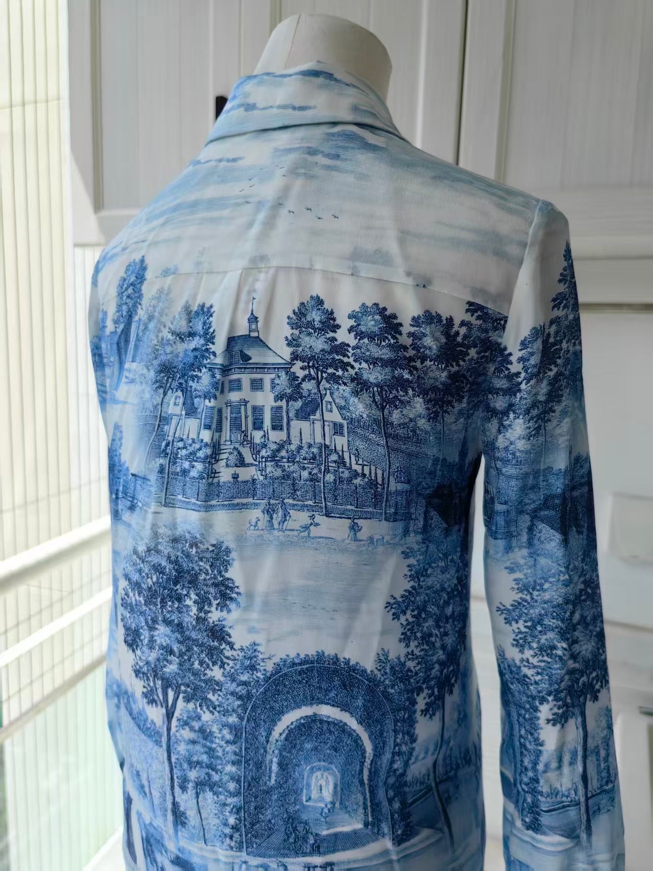 AO Willa silk blouse long sleeve top shirt