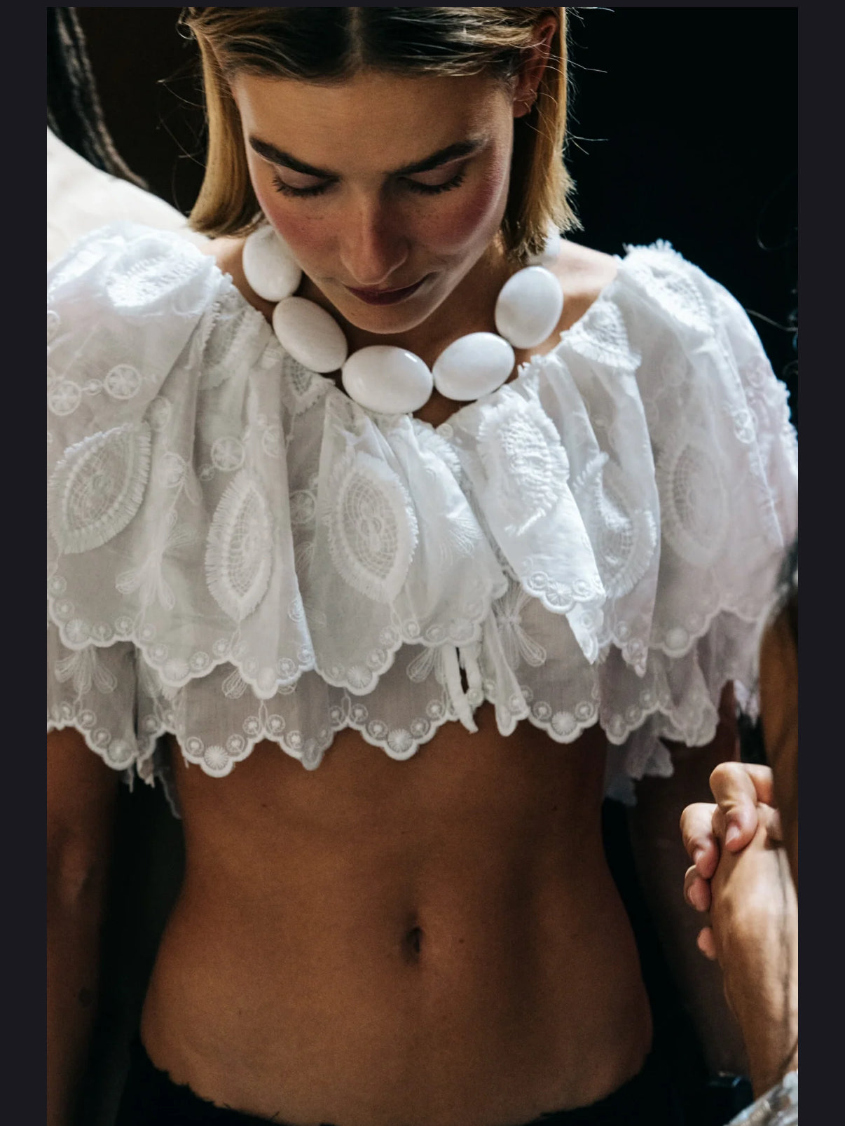 TG Afrodite bolero top and shorts