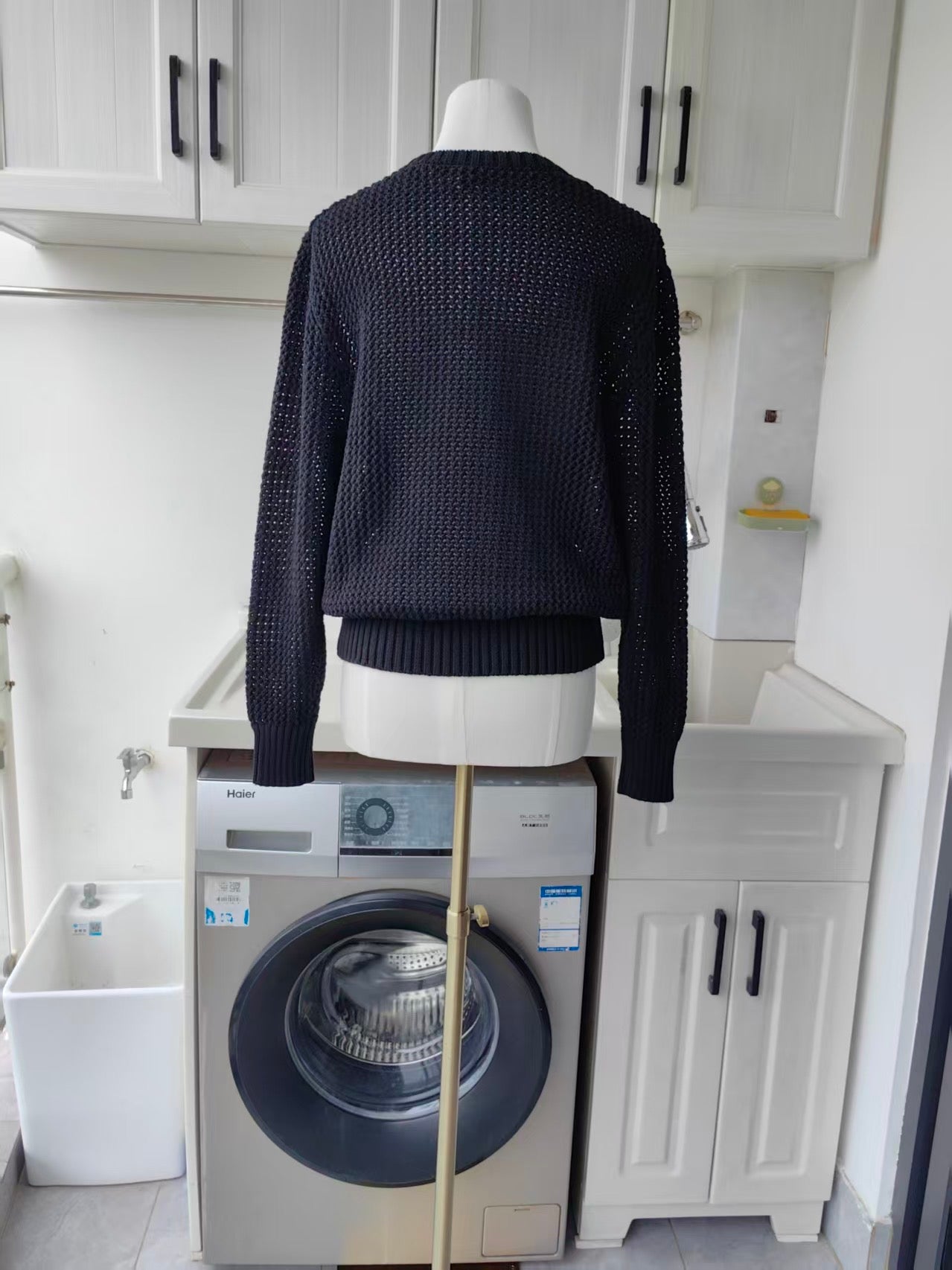 RL Bear cotton crewneck jumper top